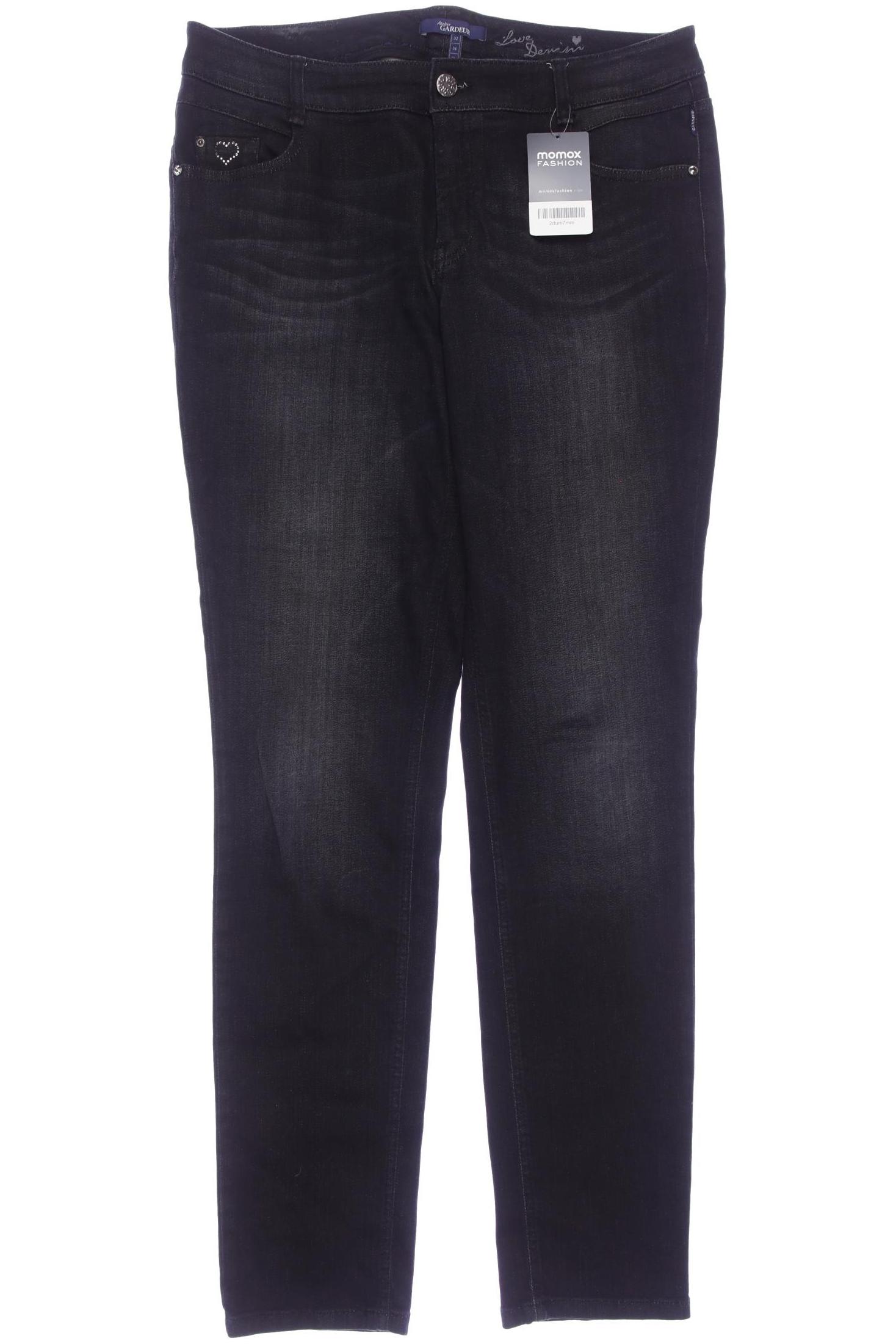 

Atelier Gardeur Damen Jeans, schwarz, Gr. 40