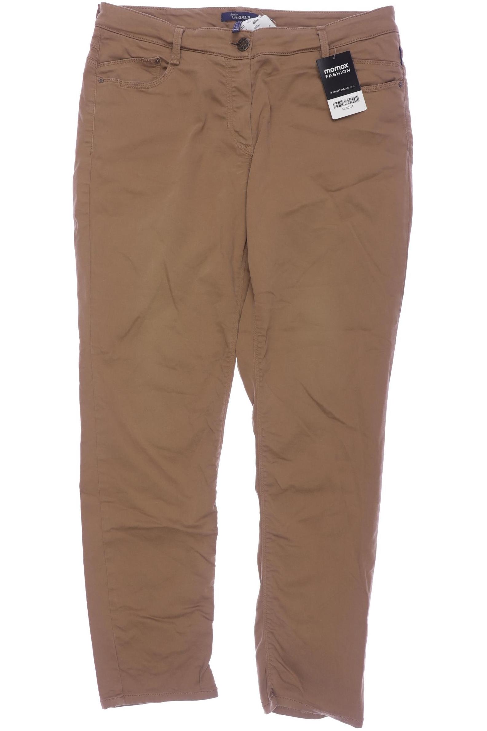 

Atelier Gardeur Damen Stoffhose, braun, Gr. 40