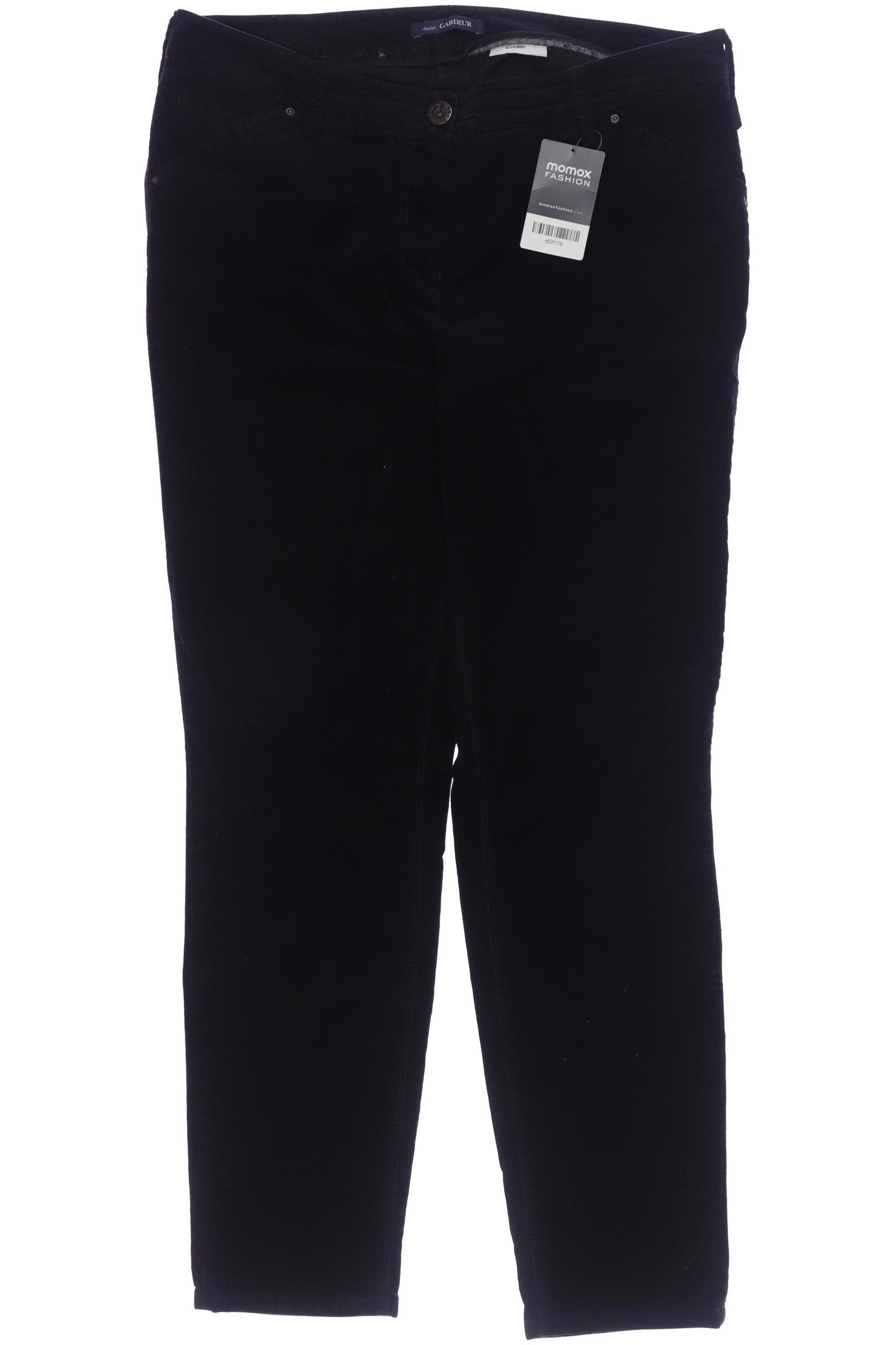 

Atelier Gardeur Damen Stoffhose, schwarz, Gr. 34