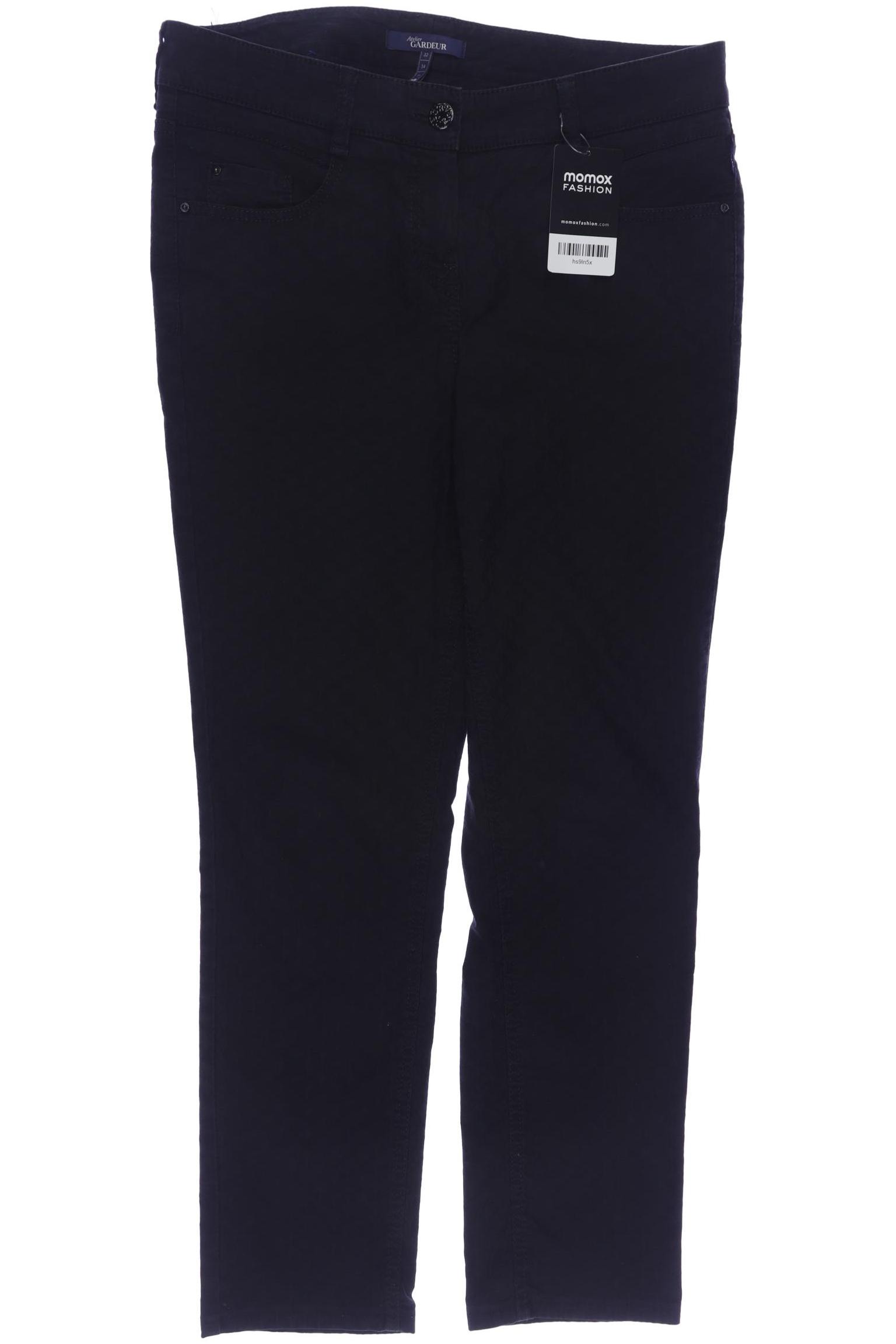 

Atelier Gardeur Damen Stoffhose, schwarz, Gr. 38