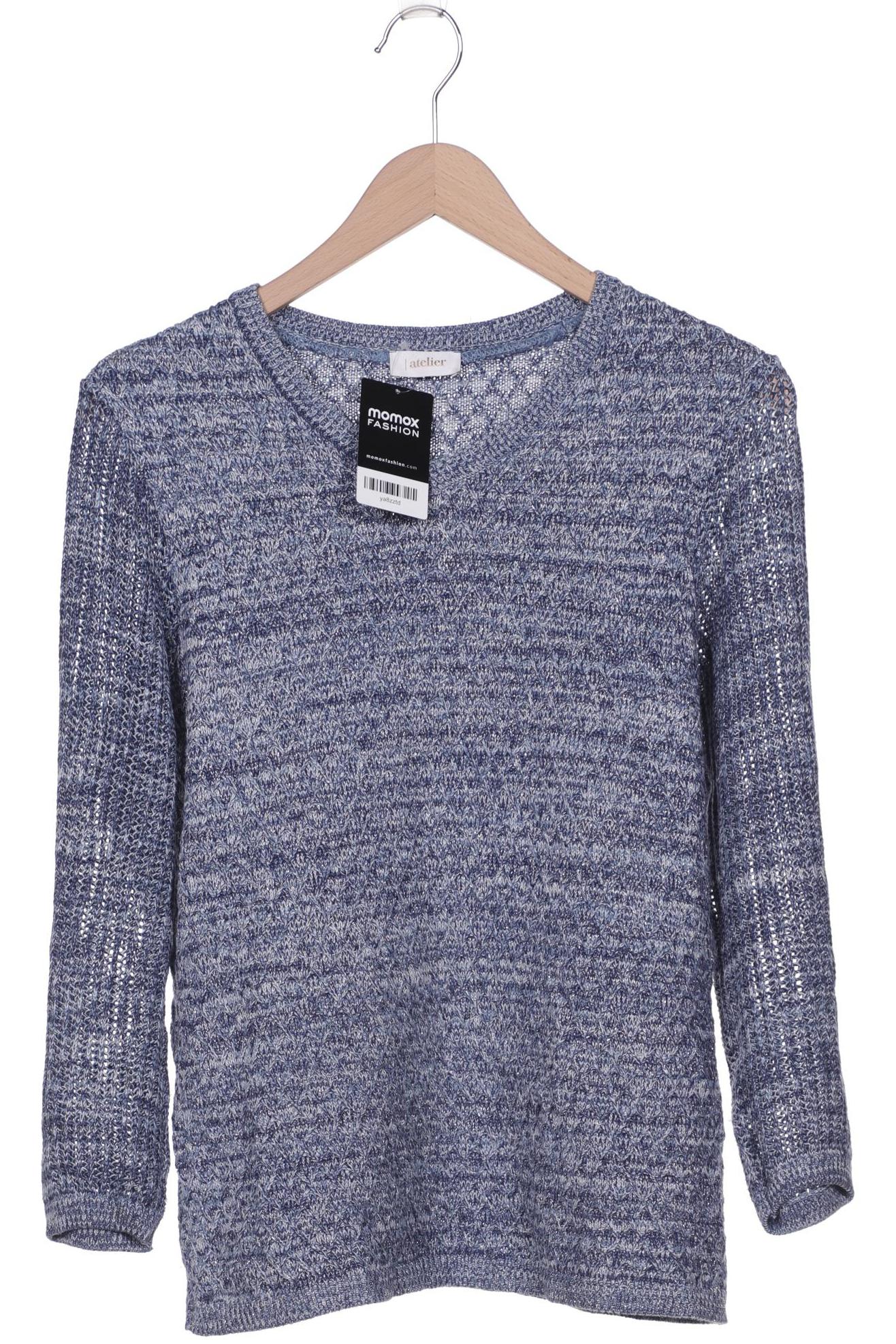 

Atelier Gardeur Damen Pullover, blau, Gr. 42