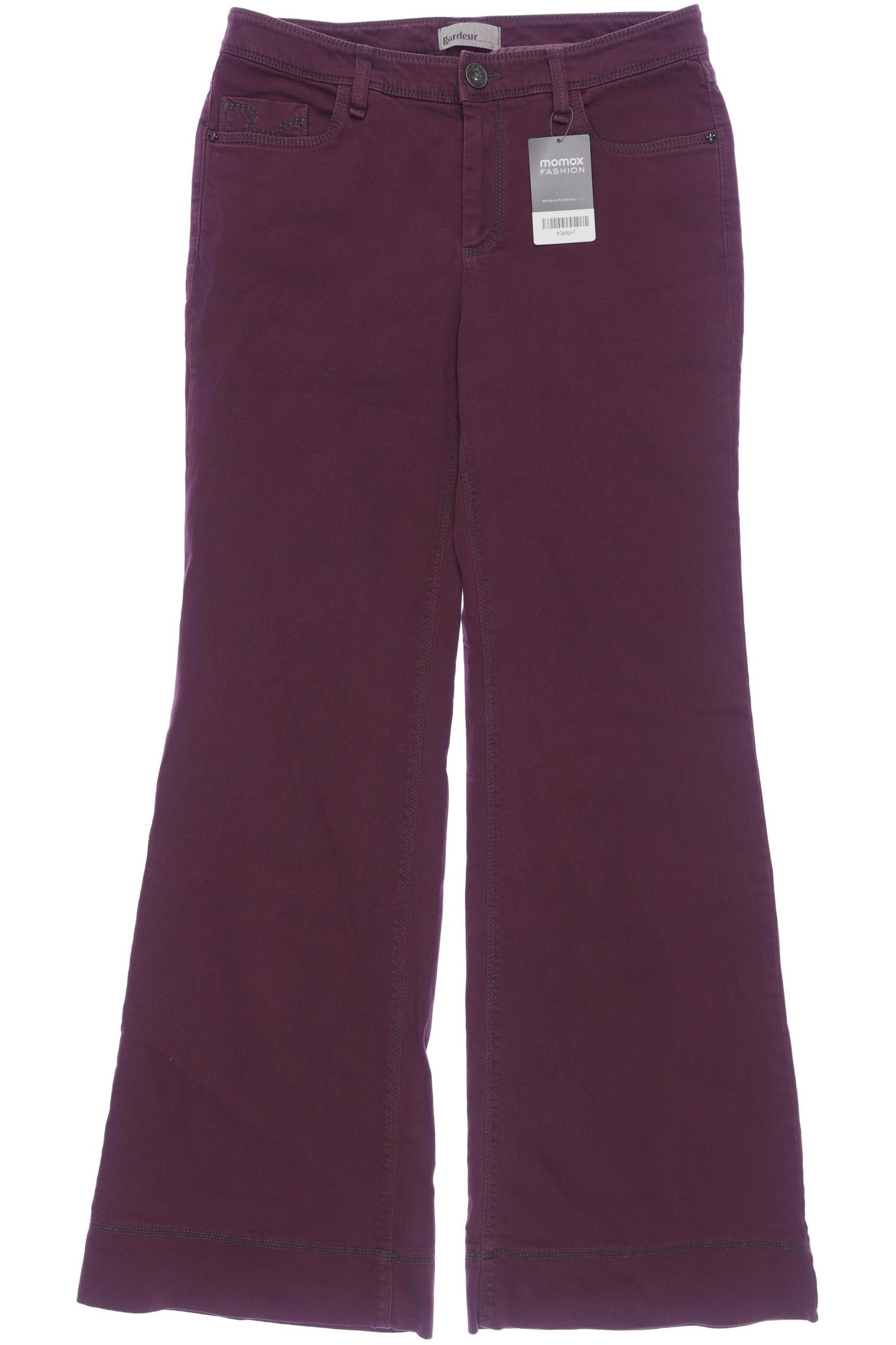 

Atelier Gardeur Damen Jeans, bordeaux, Gr. 38