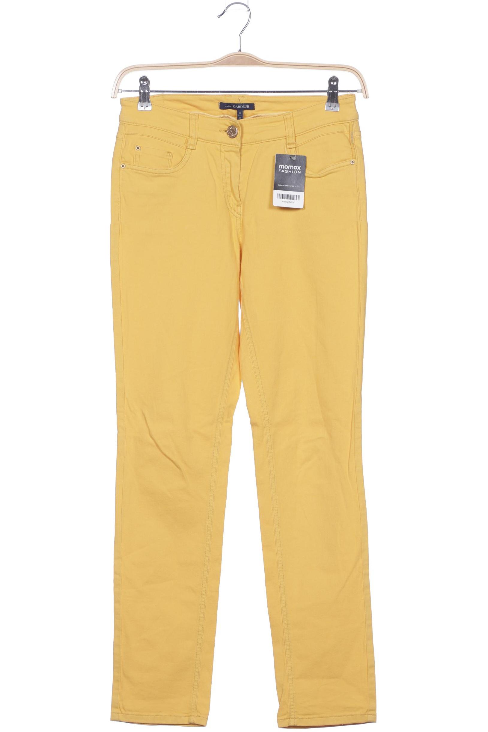 

Atelier Gardeur Damen Jeans, gelb, Gr. 36