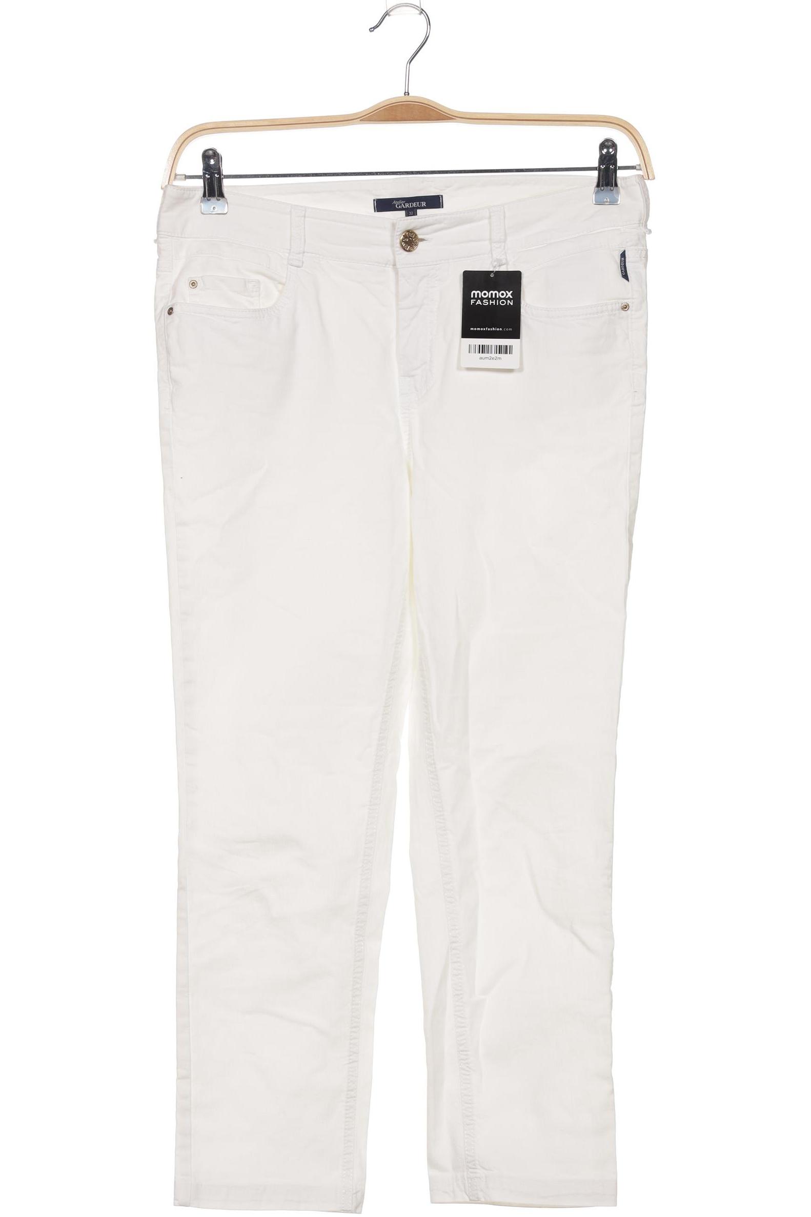 

Atelier Gardeur Damen Jeans, weiß, Gr. 38