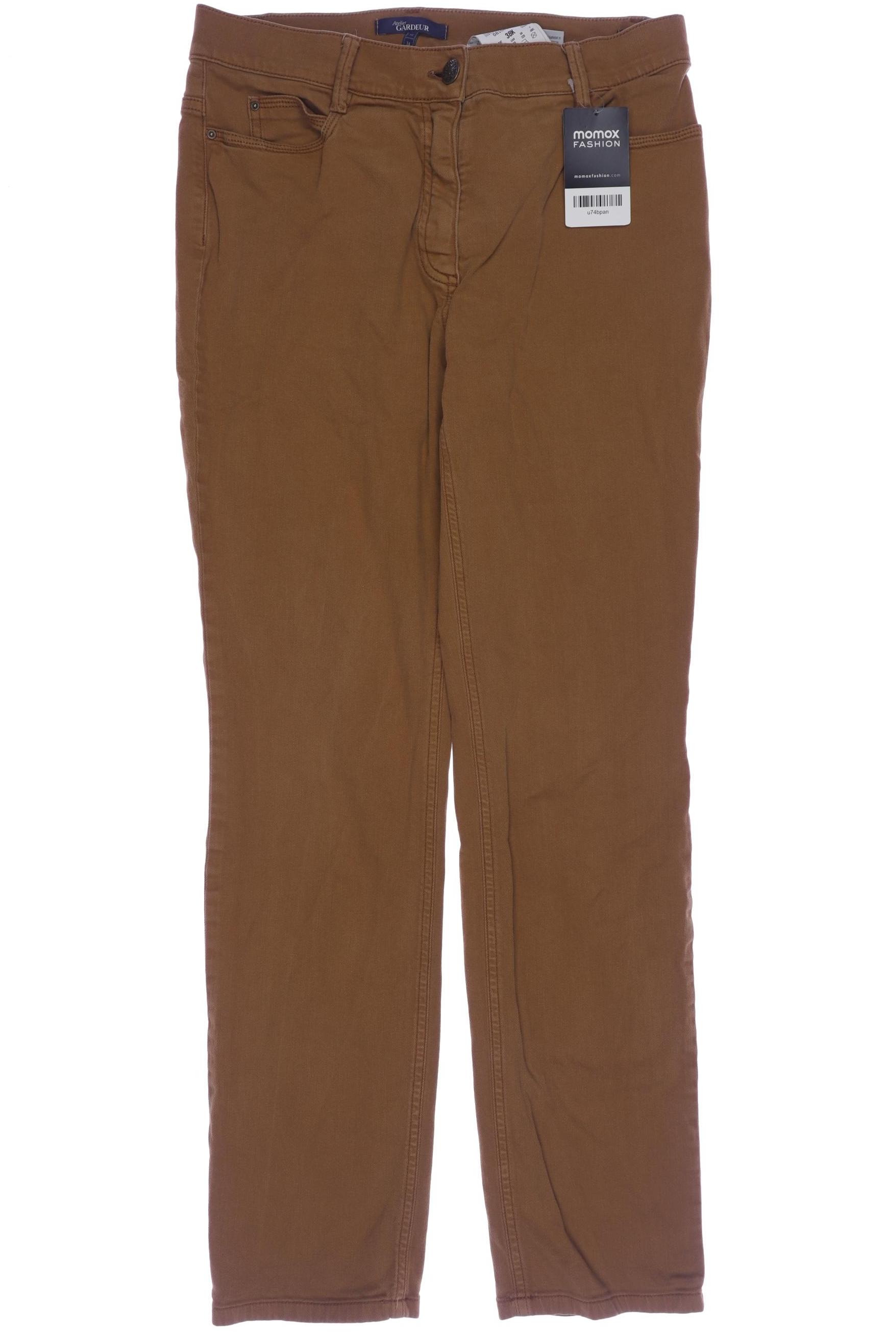 

Atelier Gardeur Damen Jeans, braun, Gr. 38