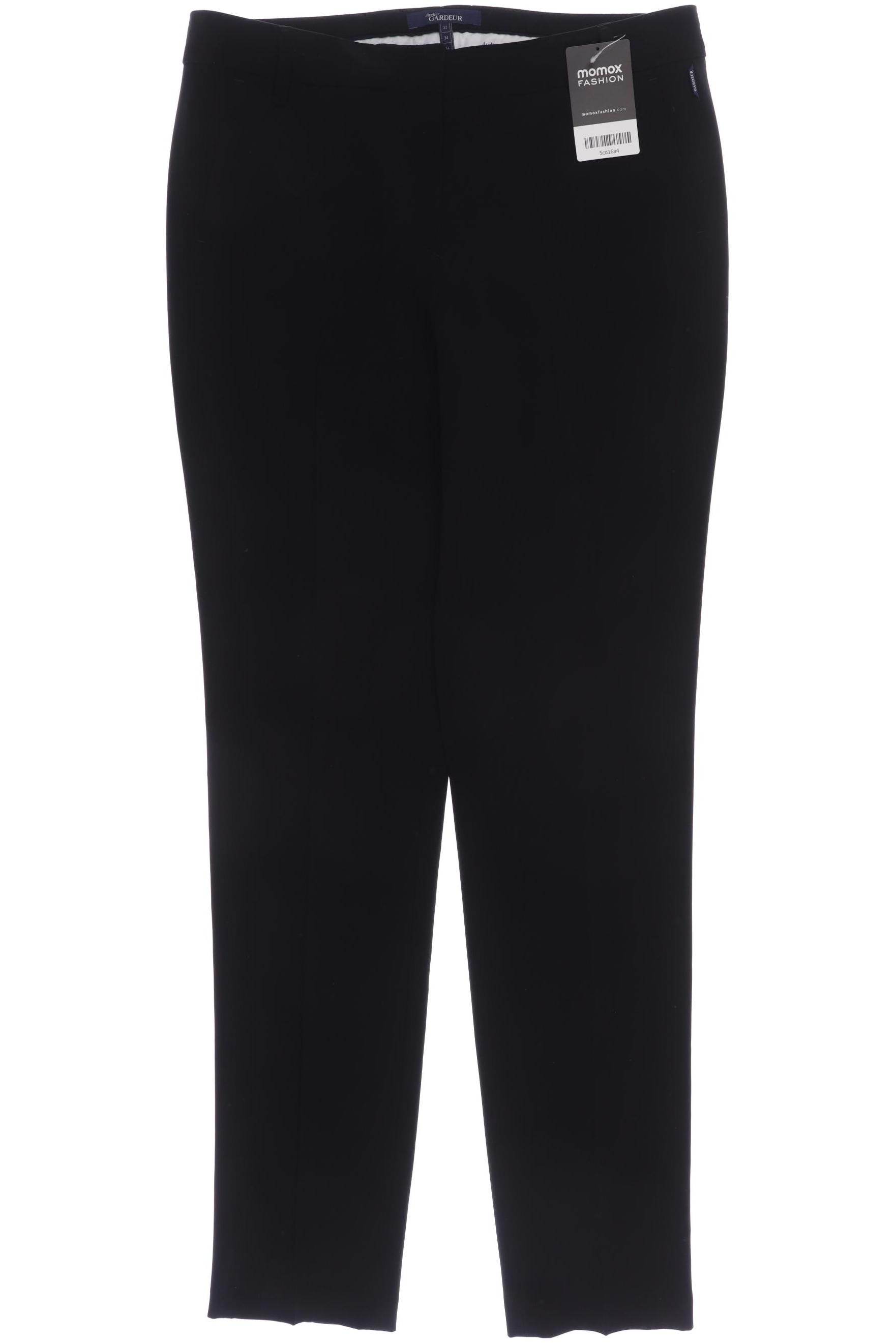 

Atelier Gardeur Damen Stoffhose, schwarz, Gr. 38