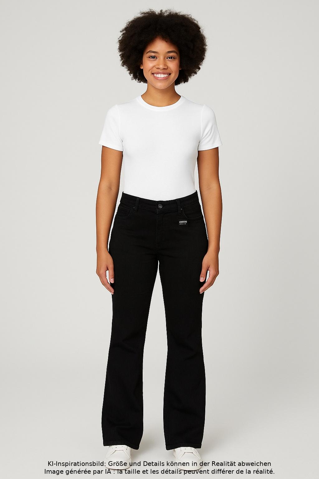 

Atelier Gardeur Damen Jeans, schwarz, Gr. 42