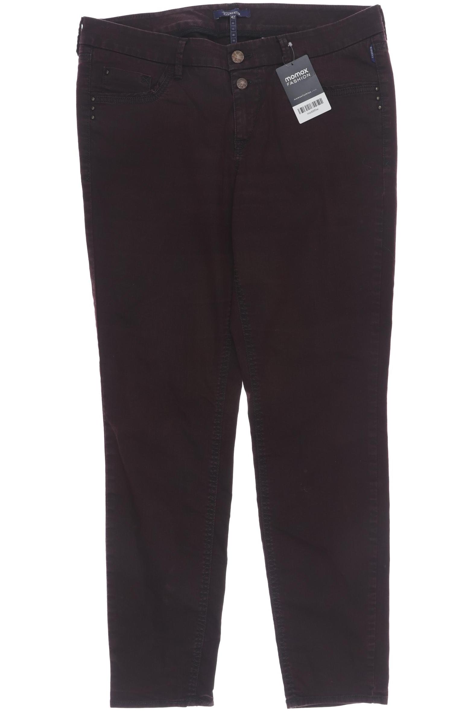 

Atelier Gardeur Damen Jeans, bordeaux, Gr. 42