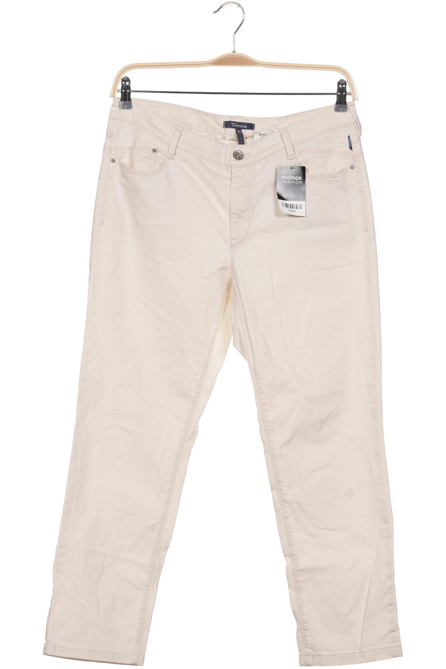 

Atelier Gardeur Damen Jeans, cremeweiß, Gr. 42