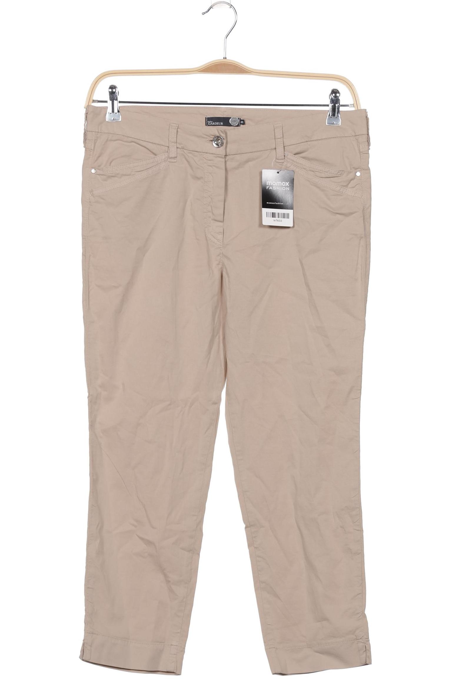 

Atelier Gardeur Damen Stoffhose, beige, Gr. 40