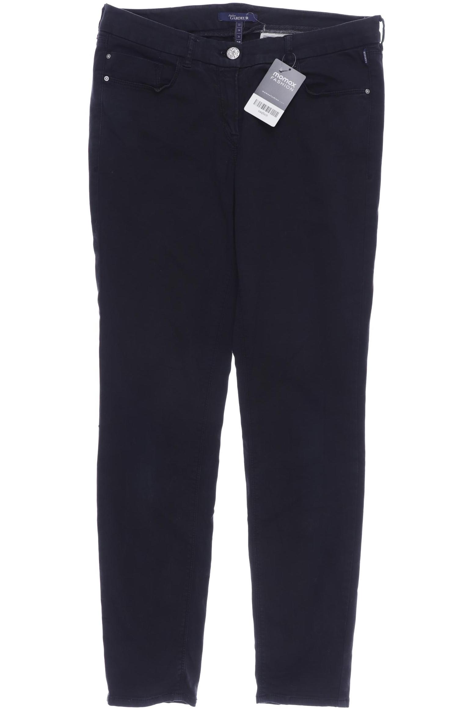 

Atelier Gardeur Damen Stoffhose, schwarz, Gr. 38