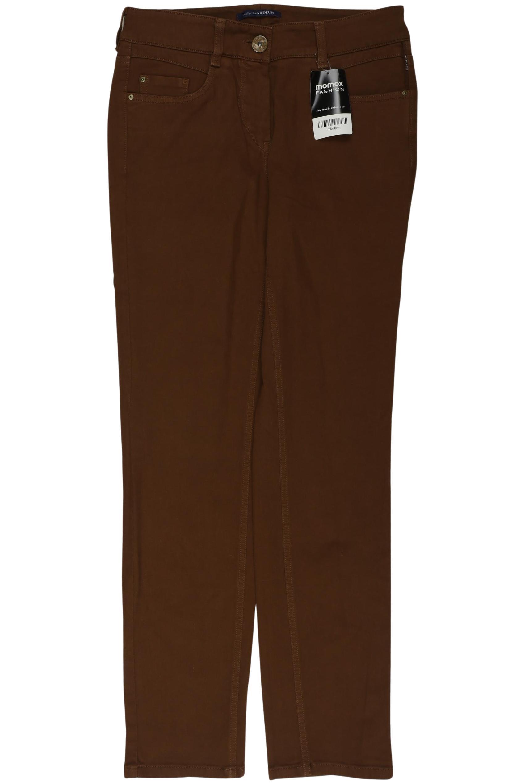 

Atelier Gardeur Damen Jeans, braun, Gr. 36