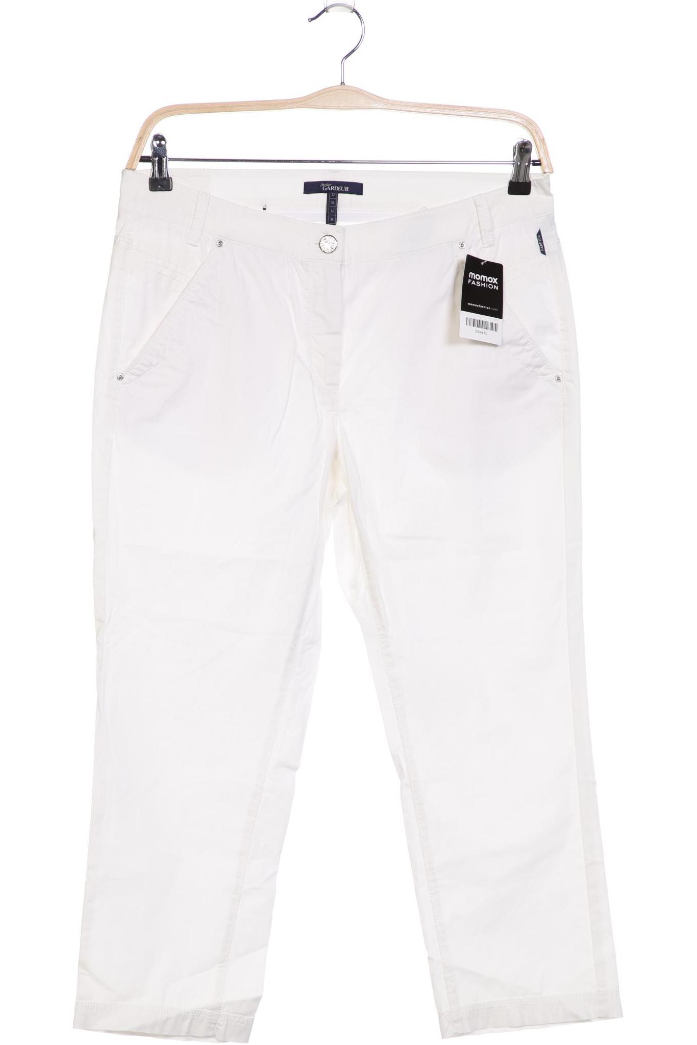 

Atelier Gardeur Damen Stoffhose, weiß, Gr. 40