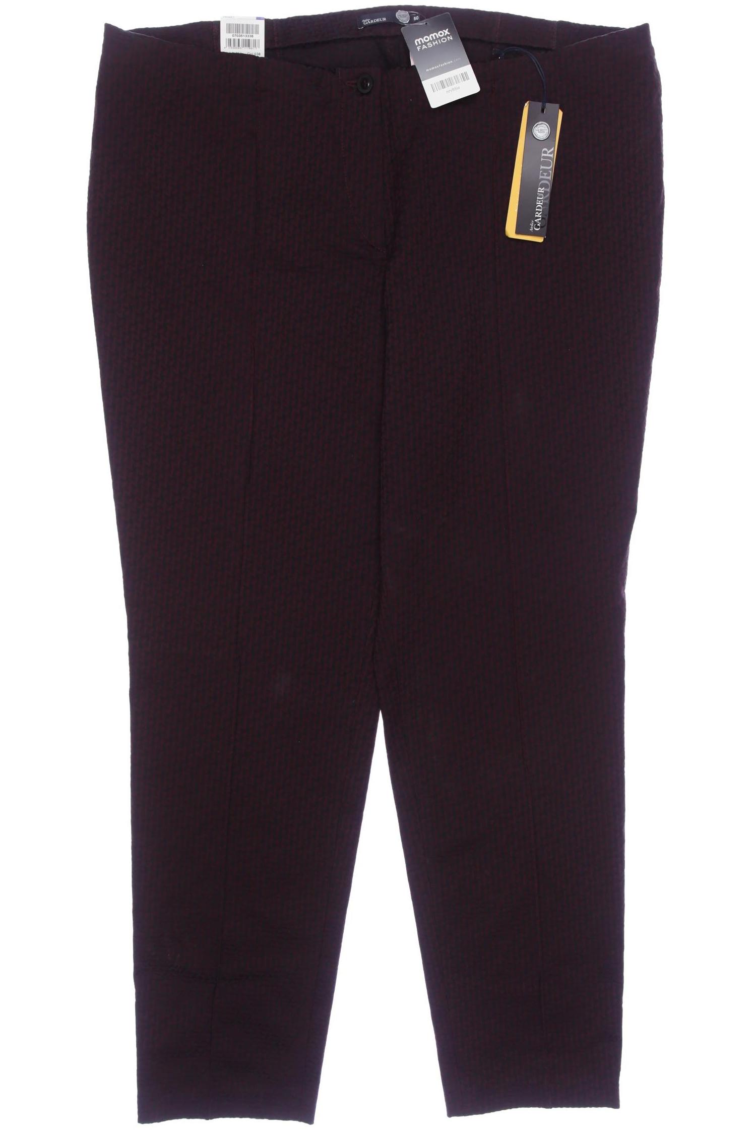 

Atelier Gardeur Damen Stoffhose, bordeaux, Gr. 50