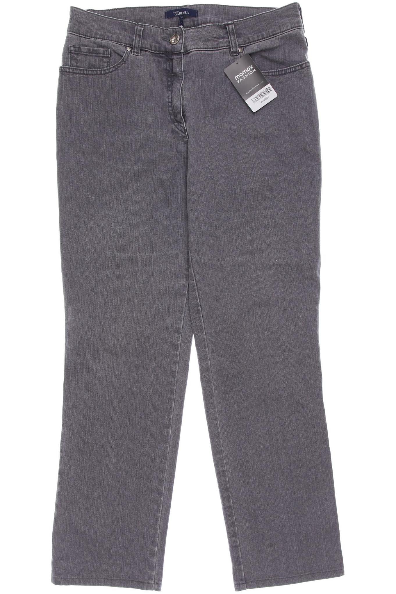 

Atelier Gardeur Damen Jeans, grau, Gr. 38