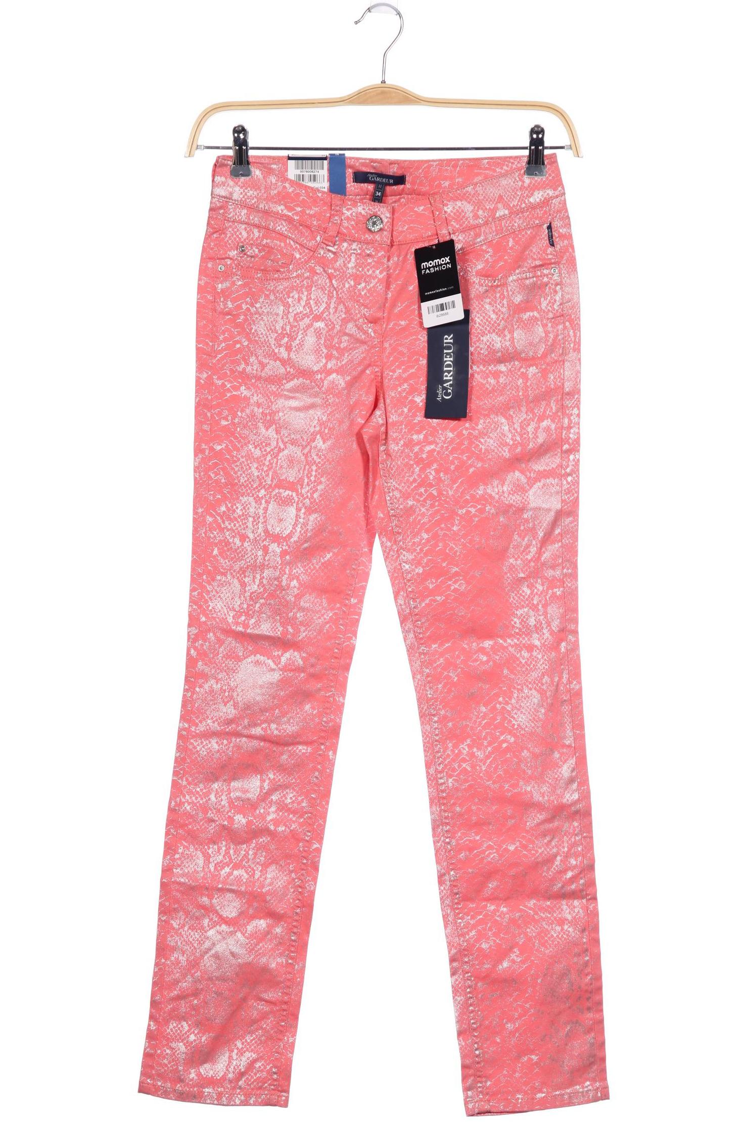 

Atelier Gardeur Damen Stoffhose, pink, Gr. 34