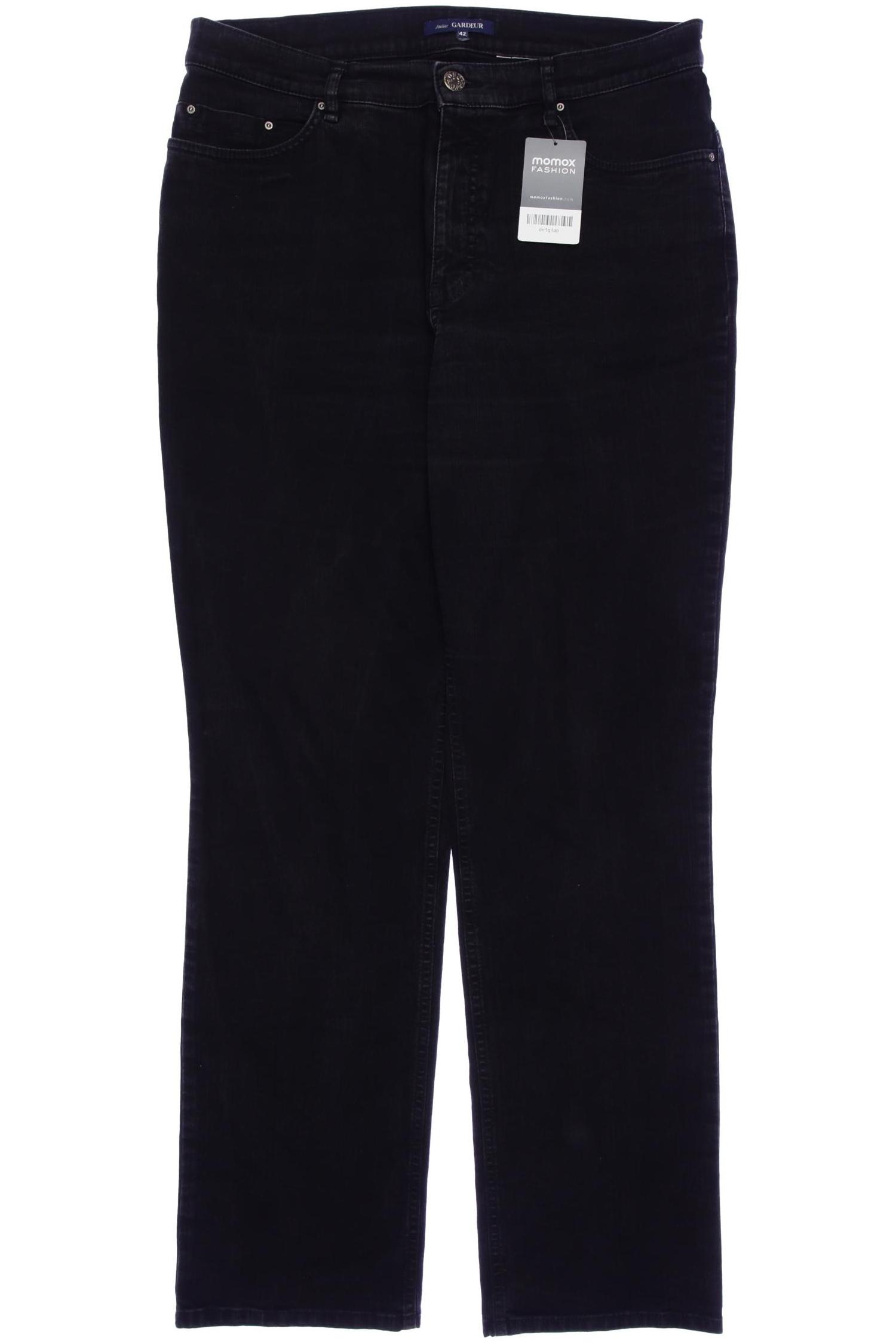 

Atelier Gardeur Damen Jeans, schwarz, Gr. 42