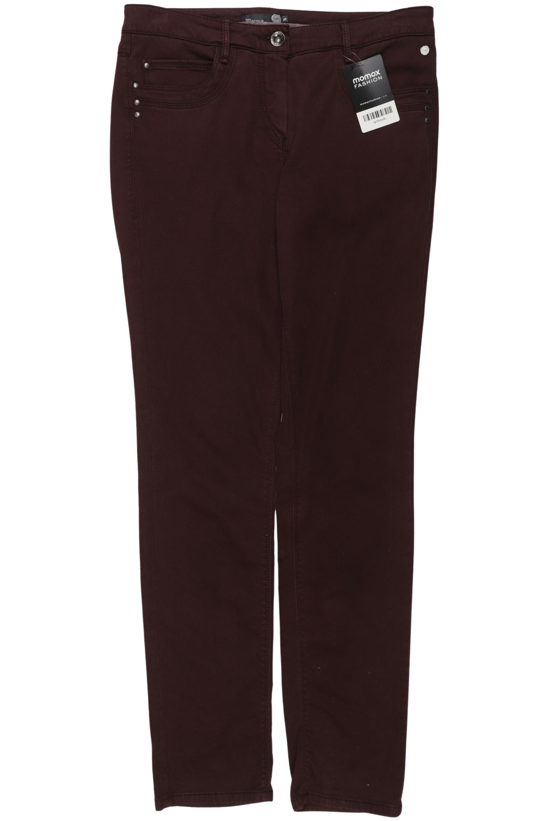 

Atelier Gardeur Damen Jeans, bordeaux, Gr. 36