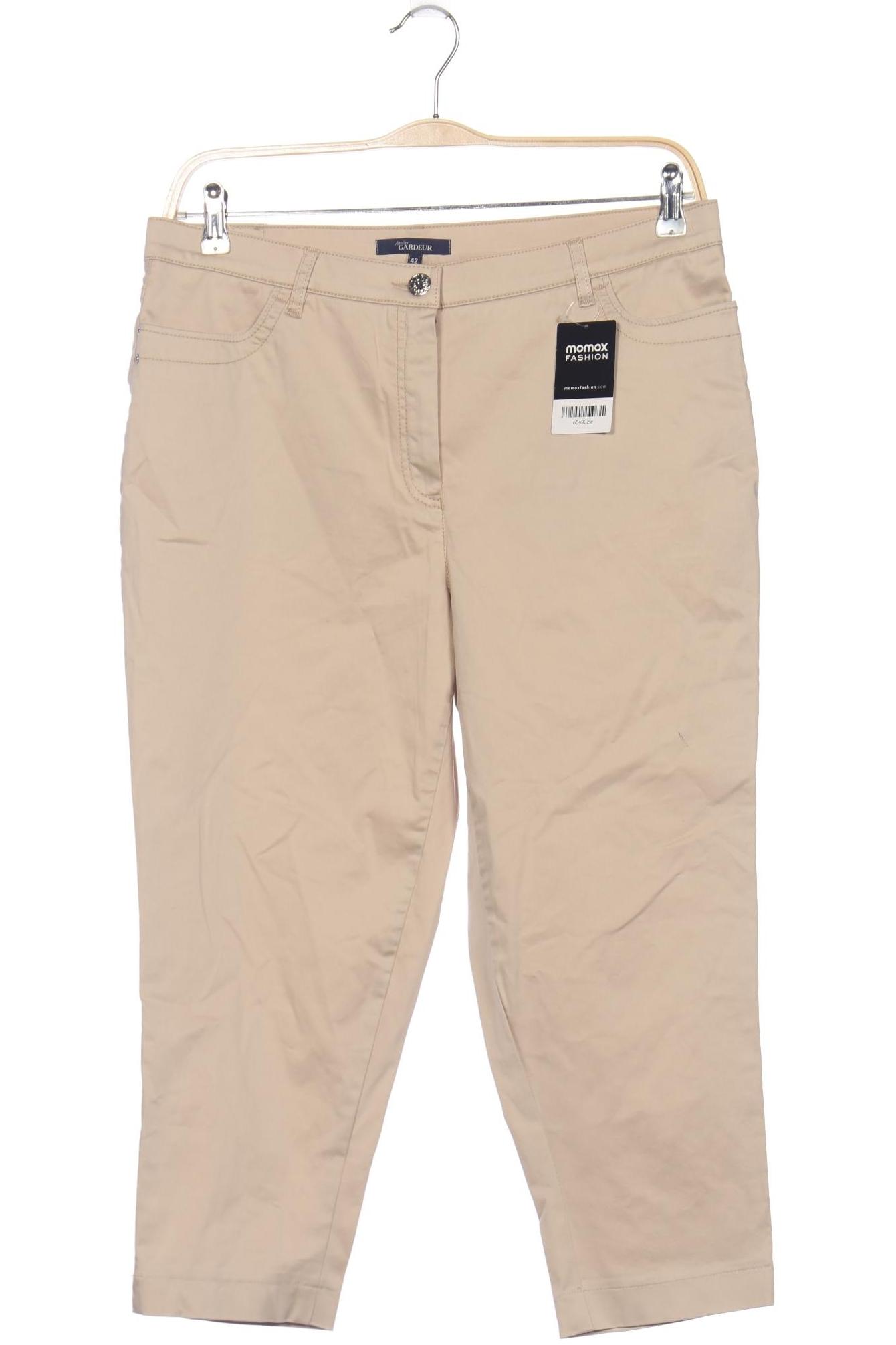 

Atelier Gardeur Damen Stoffhose, beige, Gr. 42