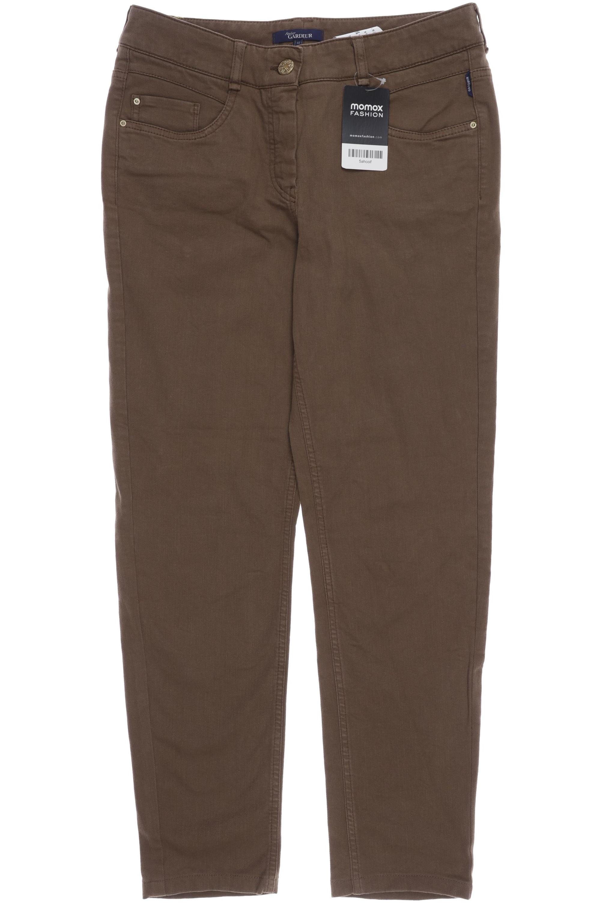 

Atelier Gardeur Damen Jeans, braun, Gr. 38