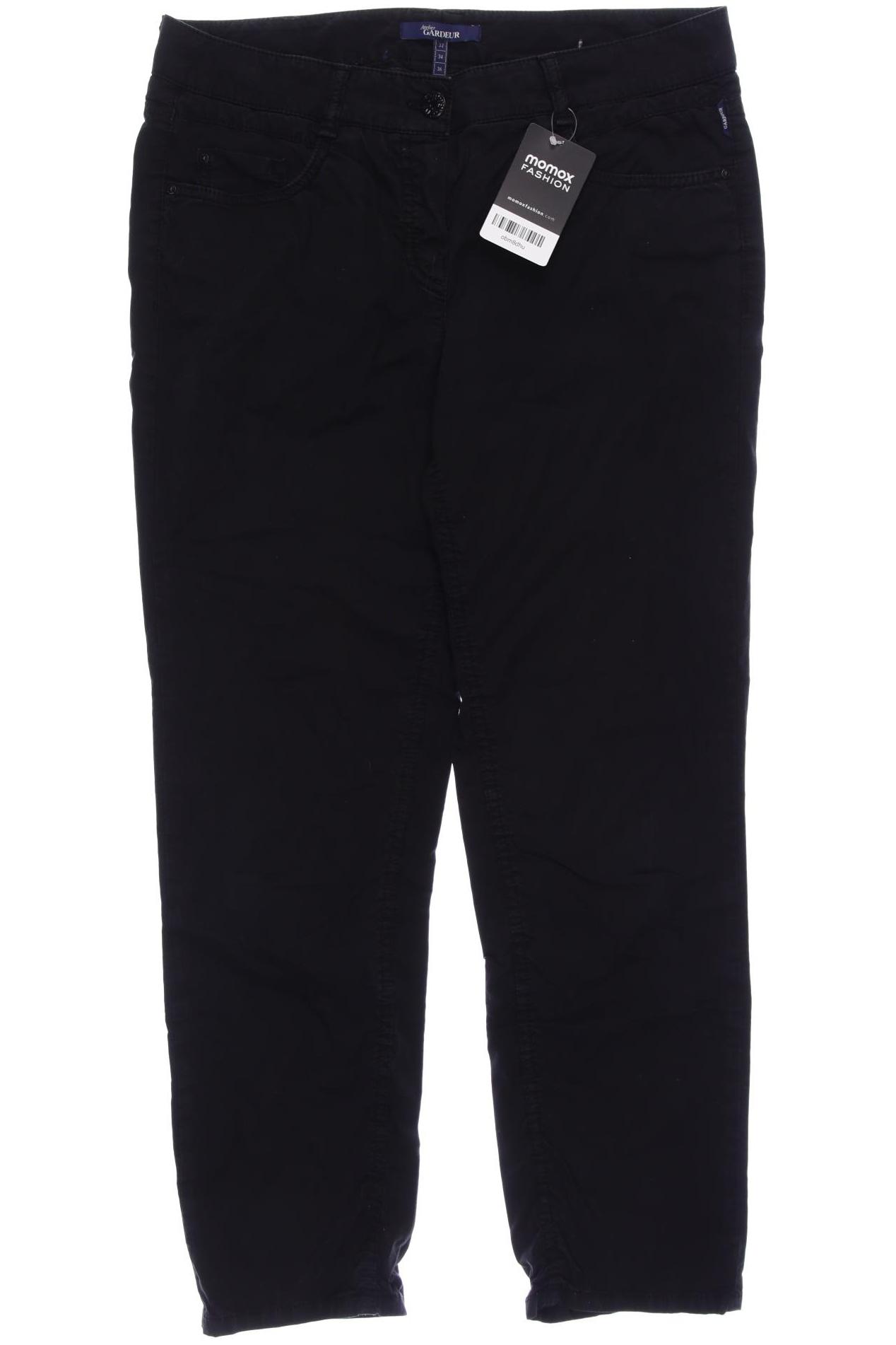 

Atelier Gardeur Damen Stoffhose, schwarz, Gr. 38