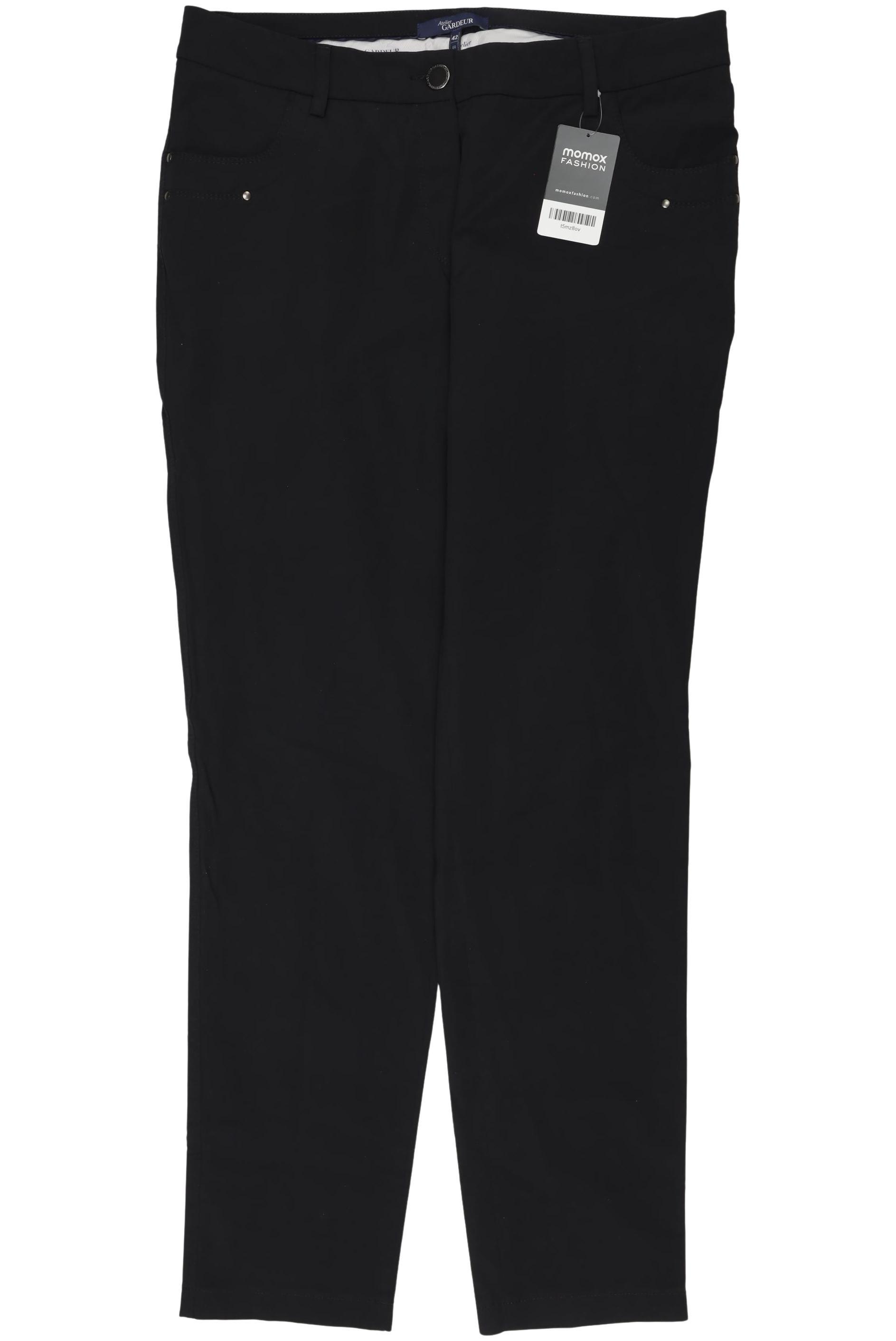 

Atelier Gardeur Damen Stoffhose, schwarz, Gr. 42