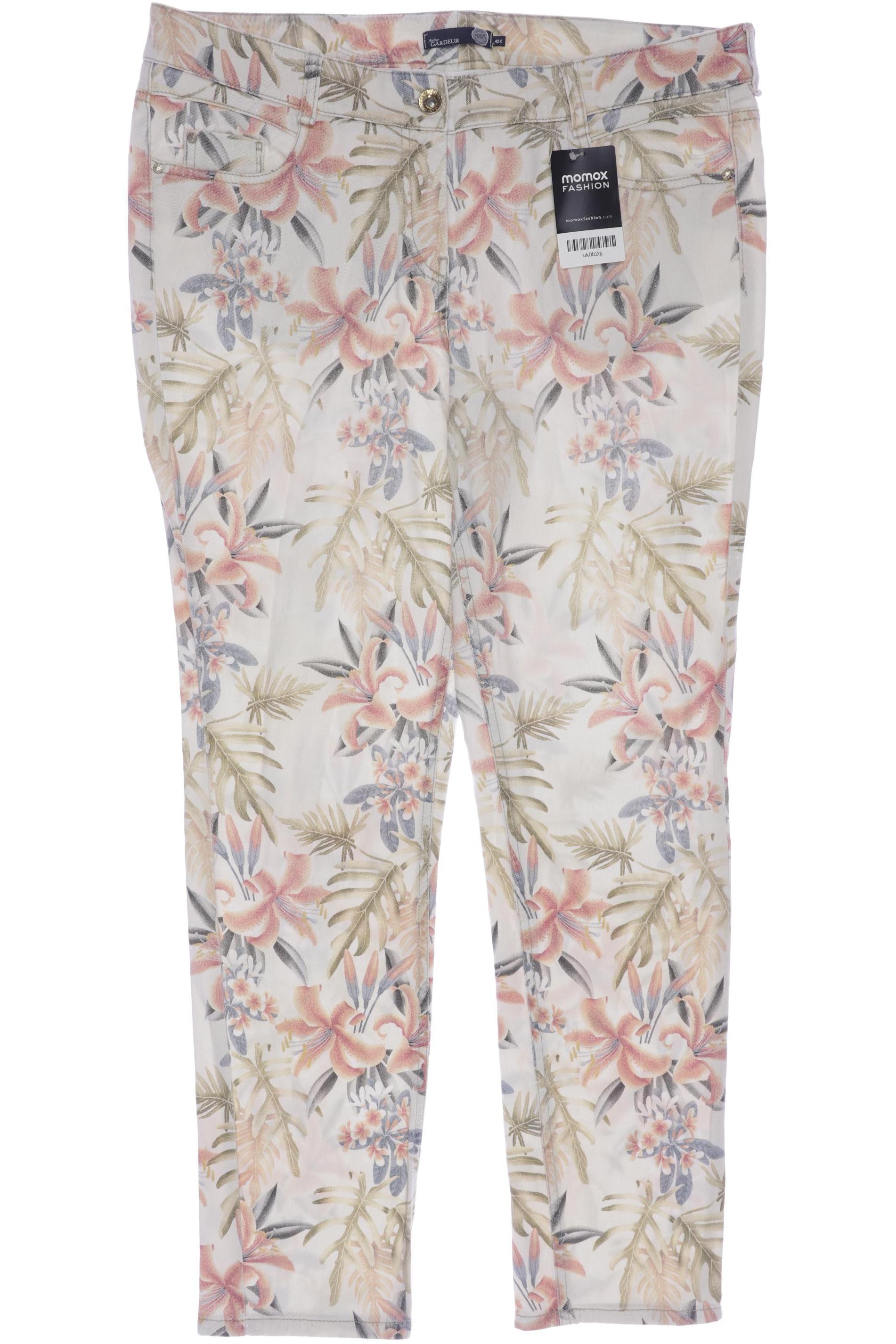 

Atelier Gardeur Damen Stoffhose, cremeweiß, Gr. 42