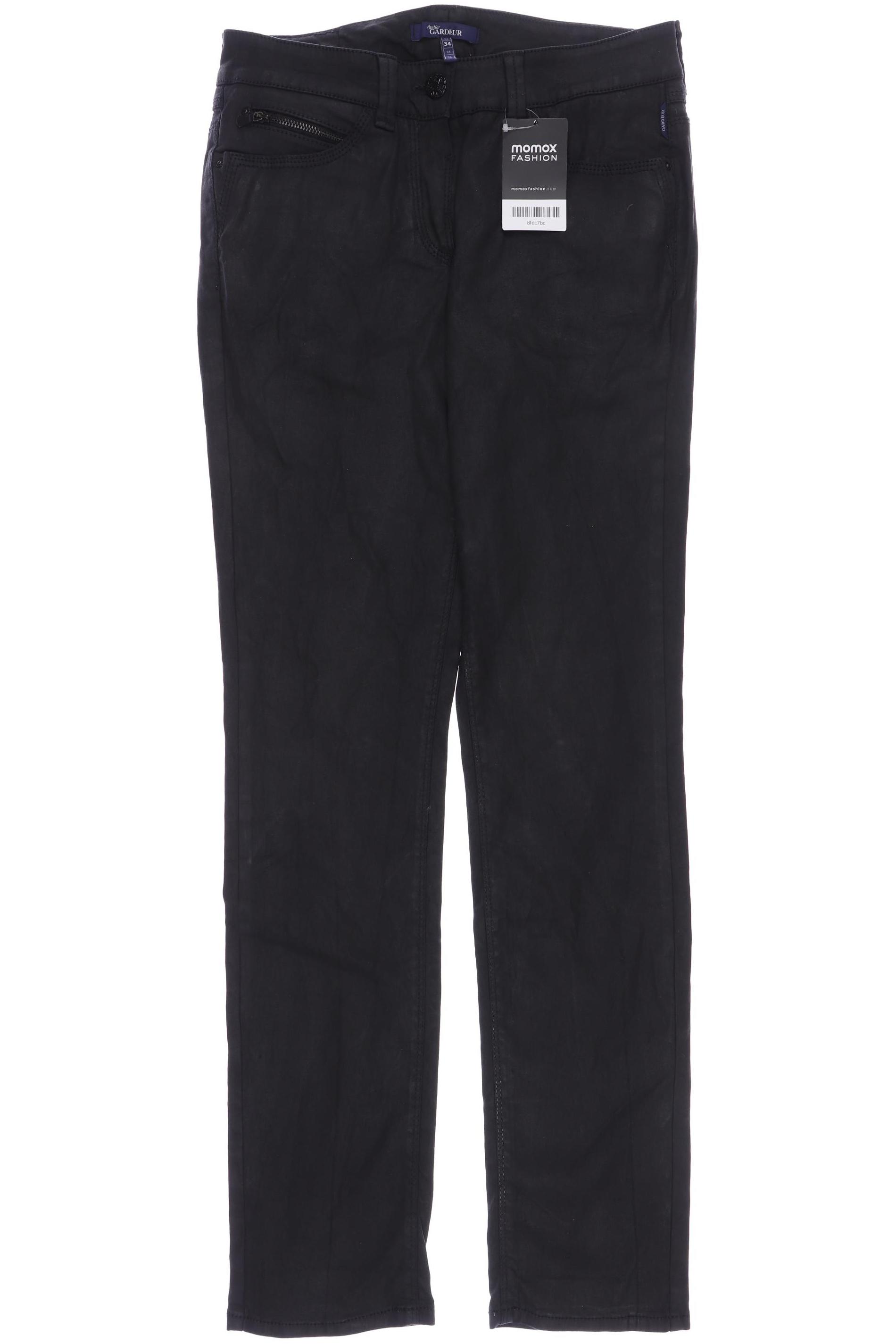 

Atelier Gardeur Damen Stoffhose, schwarz, Gr. 34