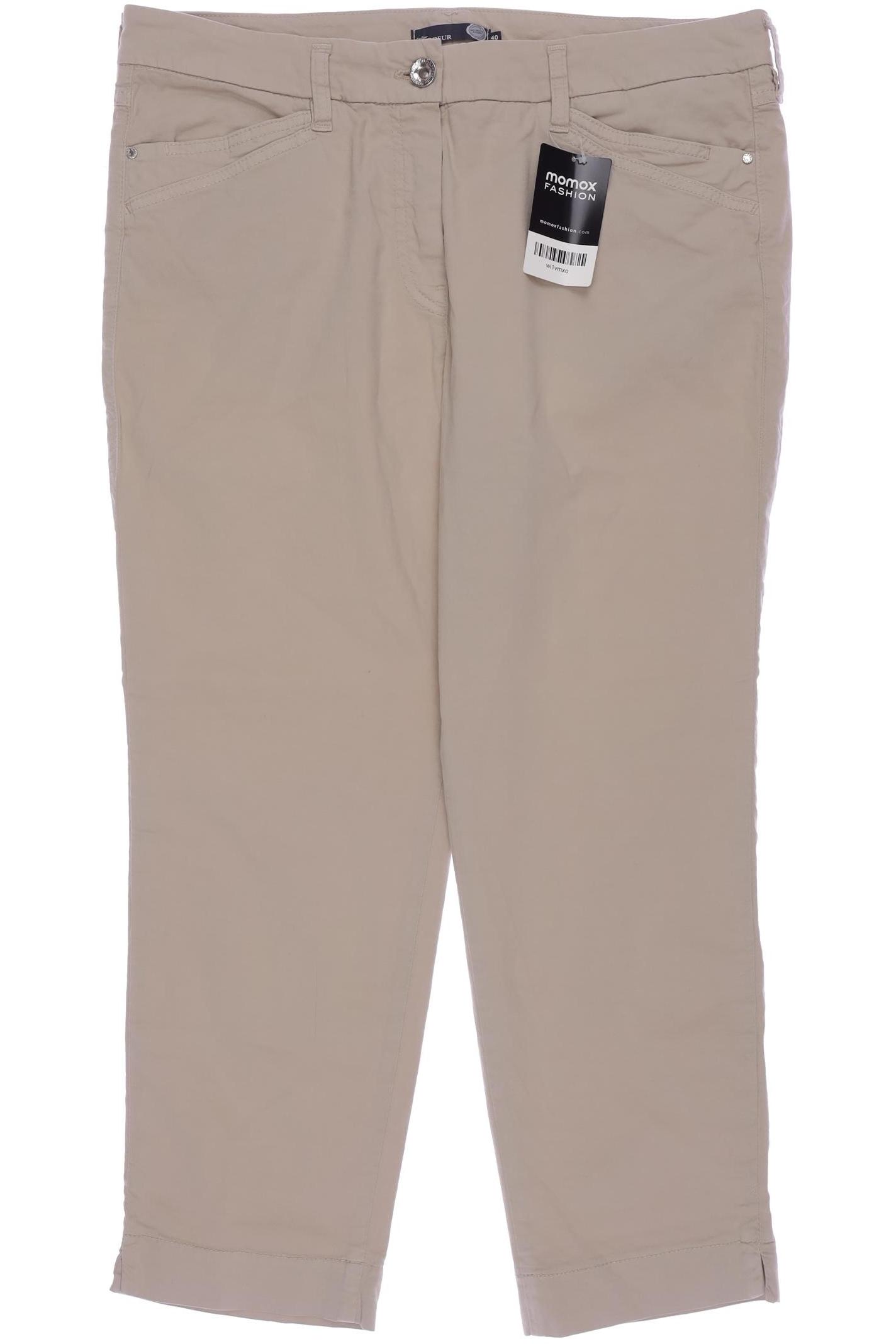 

Atelier Gardeur Damen Stoffhose, beige, Gr. 40