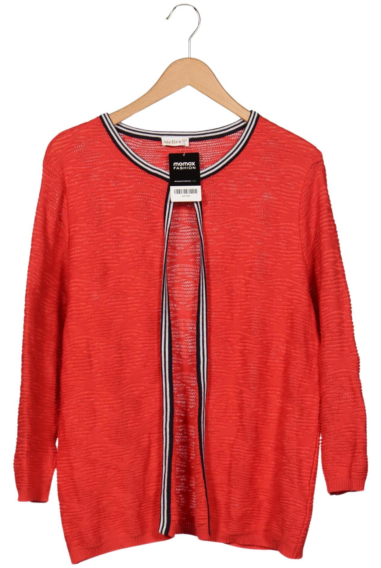 

Atelier Gardeur Damen Strickjacke, rot, Gr. 44