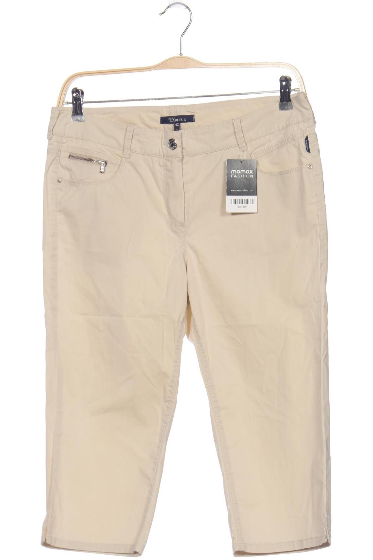 

Atelier Gardeur Damen Shorts, cremeweiß, Gr. 42
