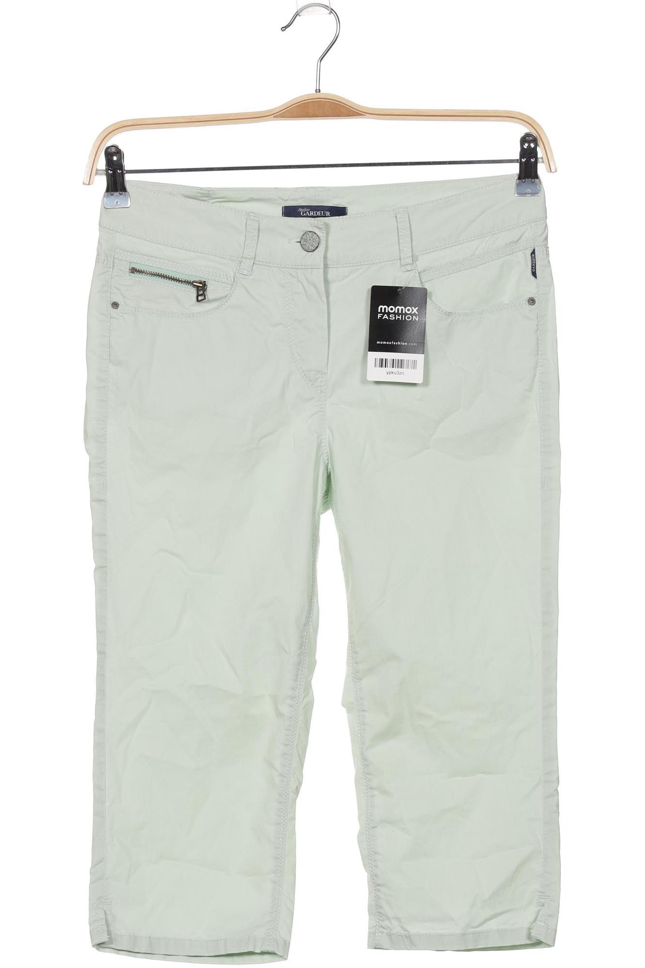 

Atelier Gardeur Damen Shorts, hellgrün, Gr. 36
