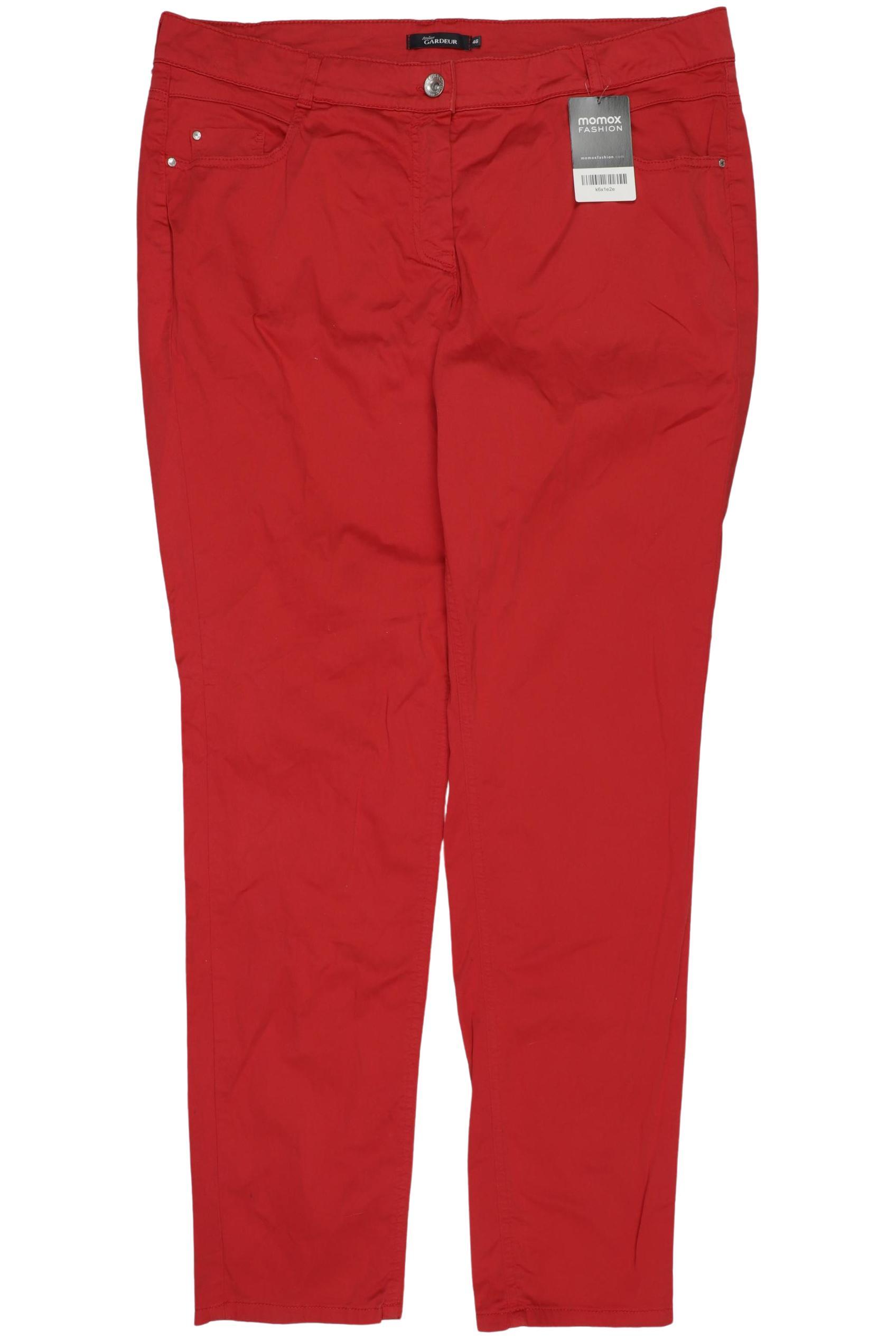 

Atelier Gardeur Damen Stoffhose, rot, Gr. 46