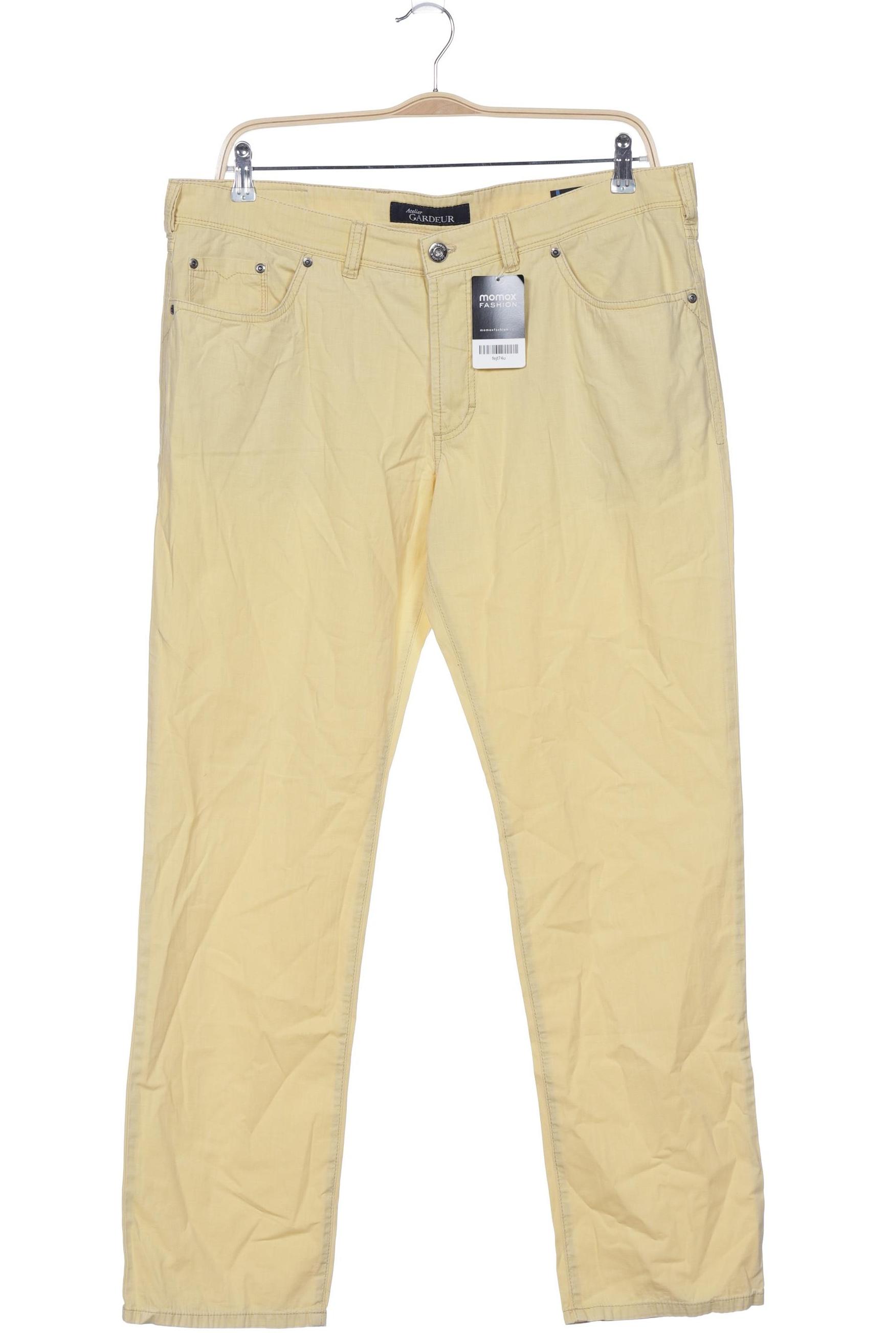 Thumbnail - Atelier Gardeur Herren Stoffhose, gelb, Gr. 40