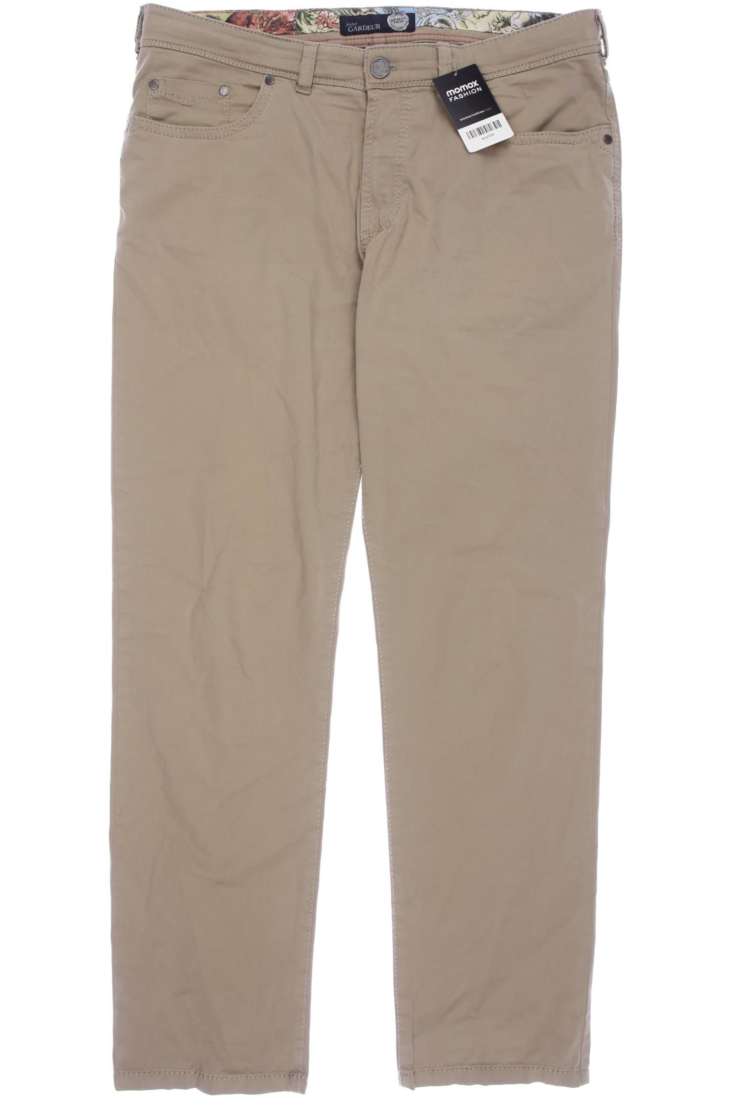 

Atelier Gardeur Herren Stoffhose, beige, Gr. 38