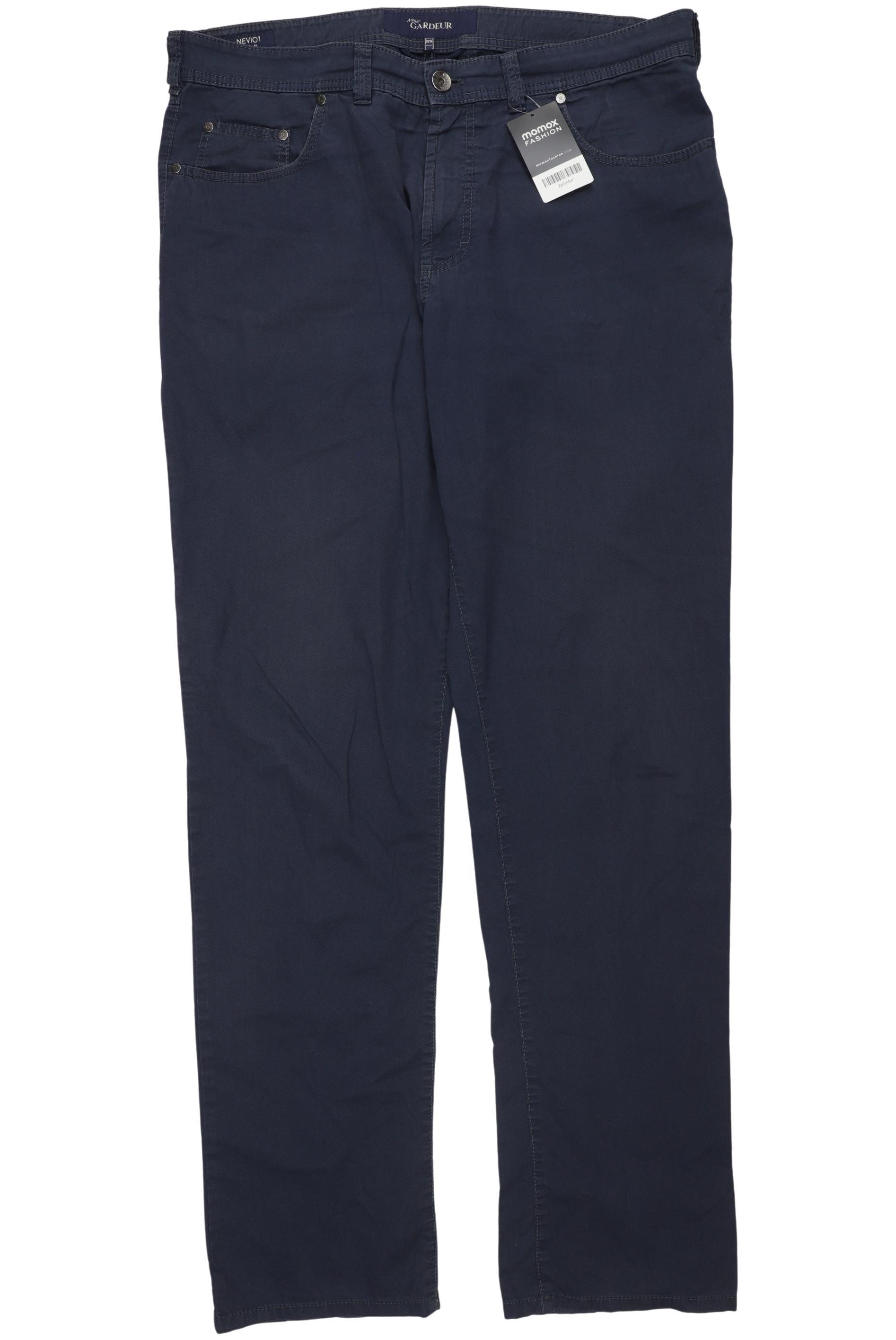 

Atelier Gardeur Herren Stoffhose, marineblau, Gr. 38