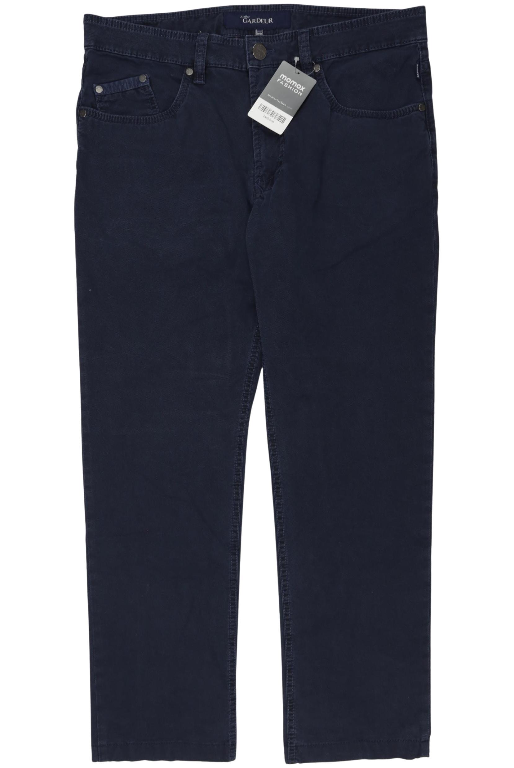 

Atelier Gardeur Herren Stoffhose, marineblau, Gr. 34