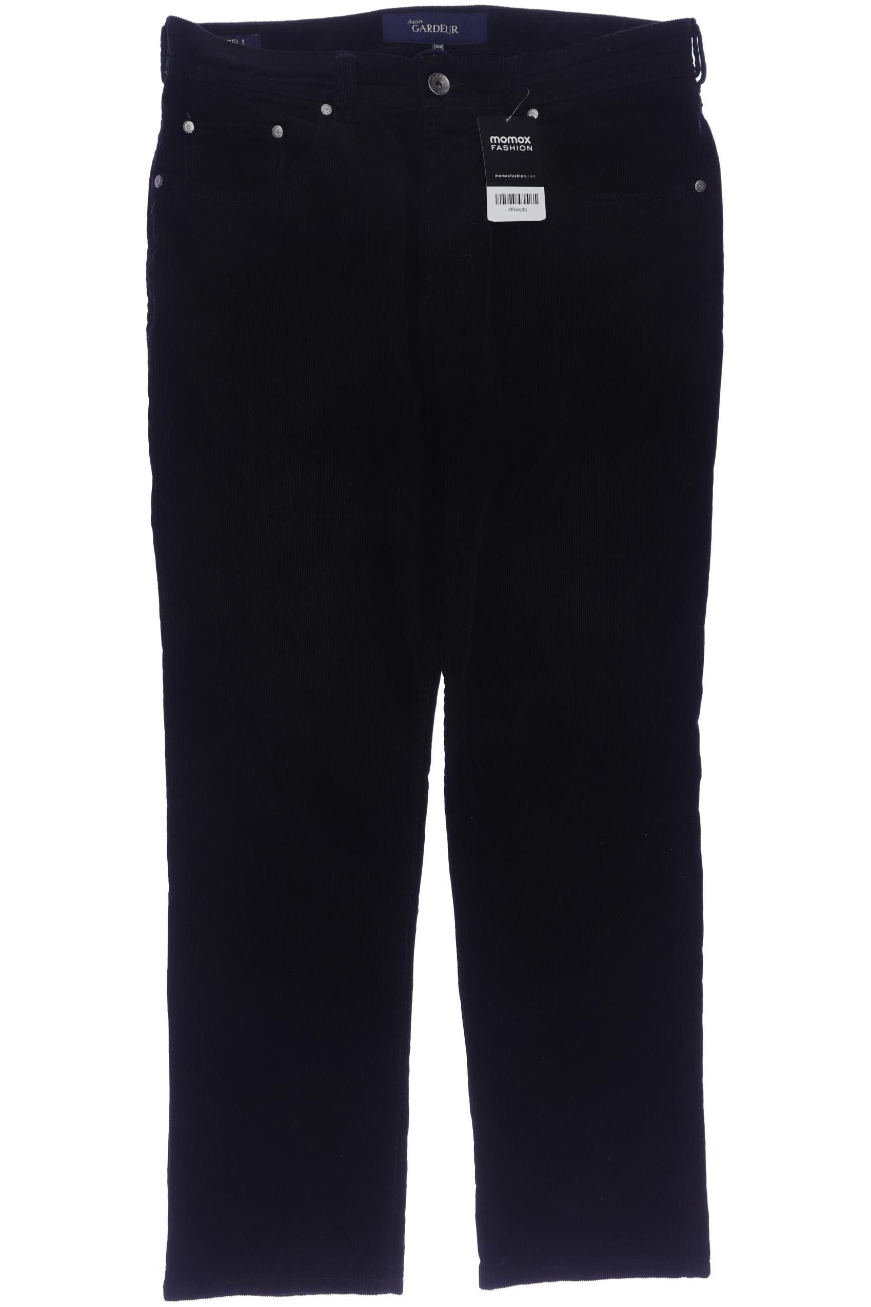 

Atelier Gardeur Herren Stoffhose, schwarz, Gr. 34