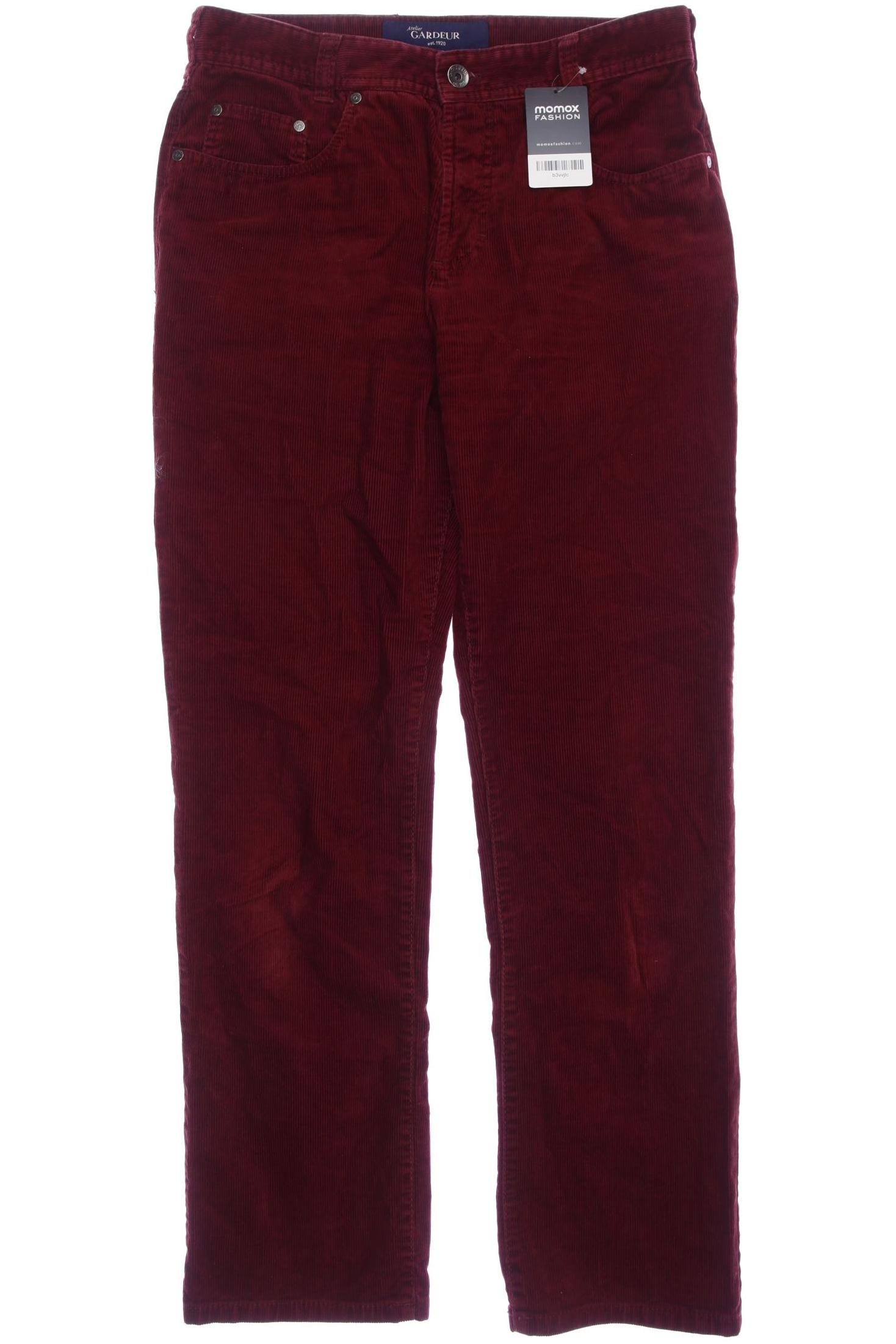 

Atelier Gardeur Herren Stoffhose, bordeaux, Gr. 32