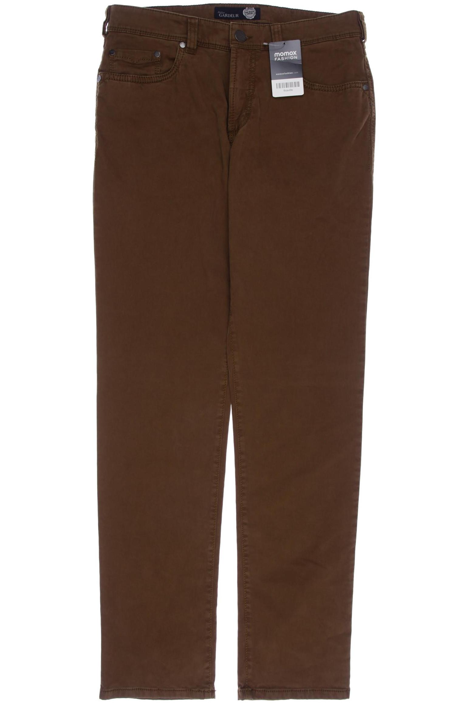 

Atelier Gardeur Herren Jeans, braun, Gr. 33