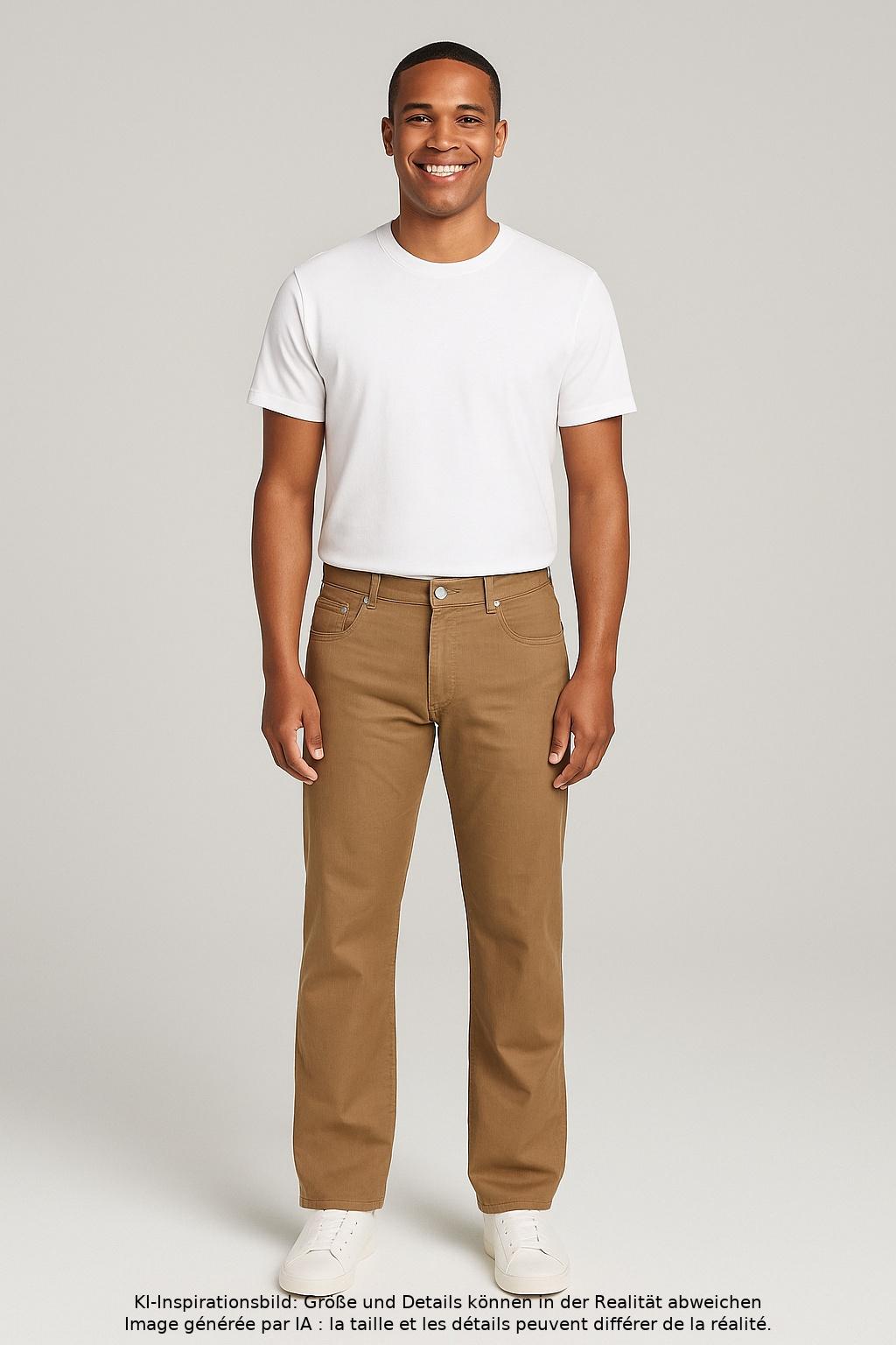 

Atelier Gardeur Herren Stoffhose, beige, Gr. 35