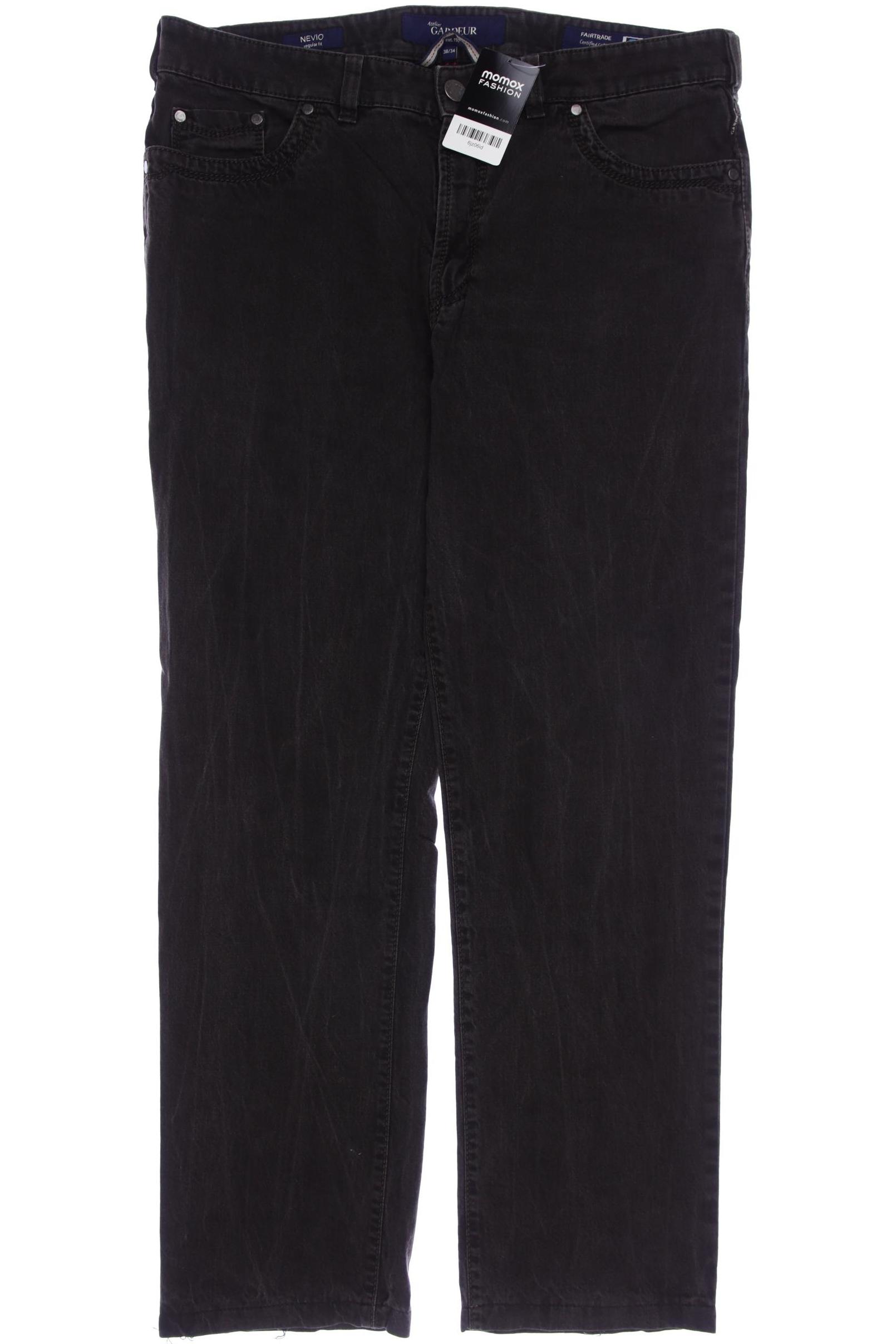 

Atelier Gardeur Herren Jeans, schwarz, Gr. 38