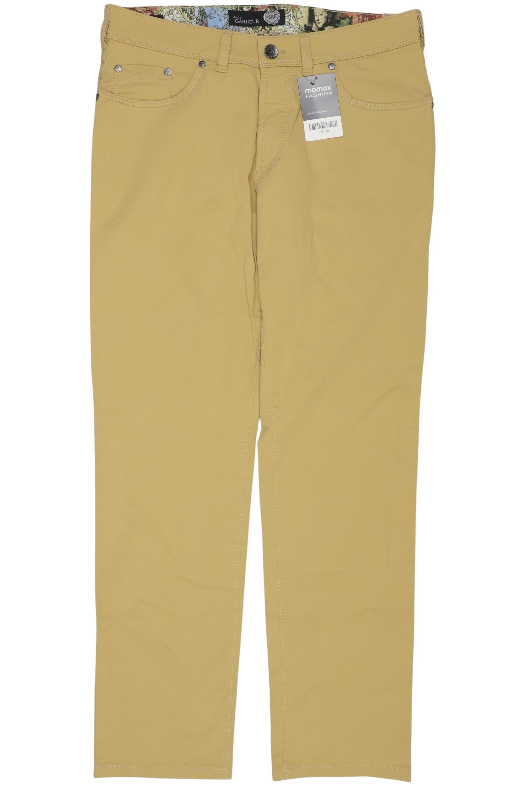 Thumbnail - Atelier Gardeur Herren Stoffhose, gelb, Gr. 33