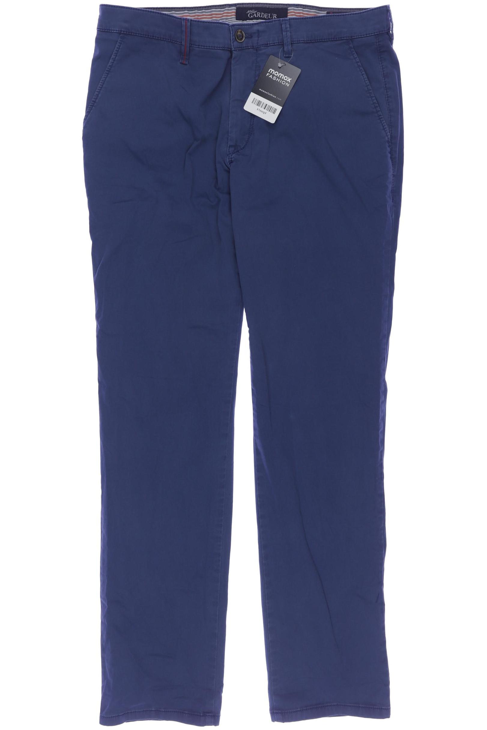 

Atelier Gardeur Herren Stoffhose, blau, Gr. 48