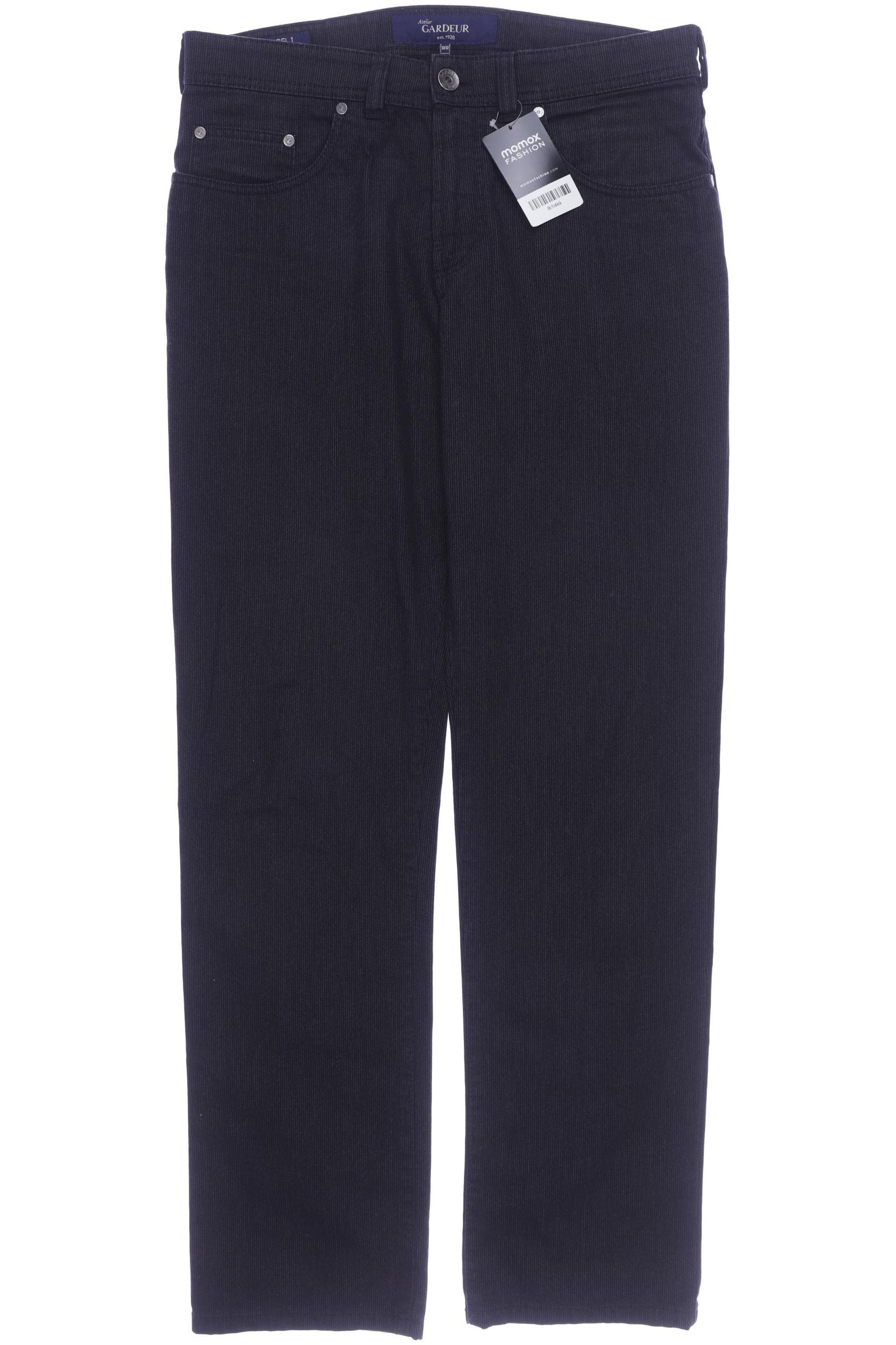 

Atelier Gardeur Herren Stoffhose, schwarz
