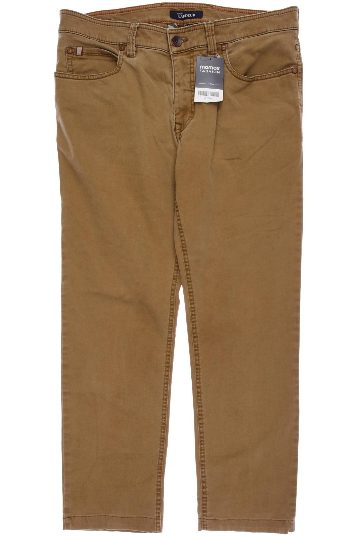 

Atelier Gardeur Herren Jeans, braun, Gr. 34