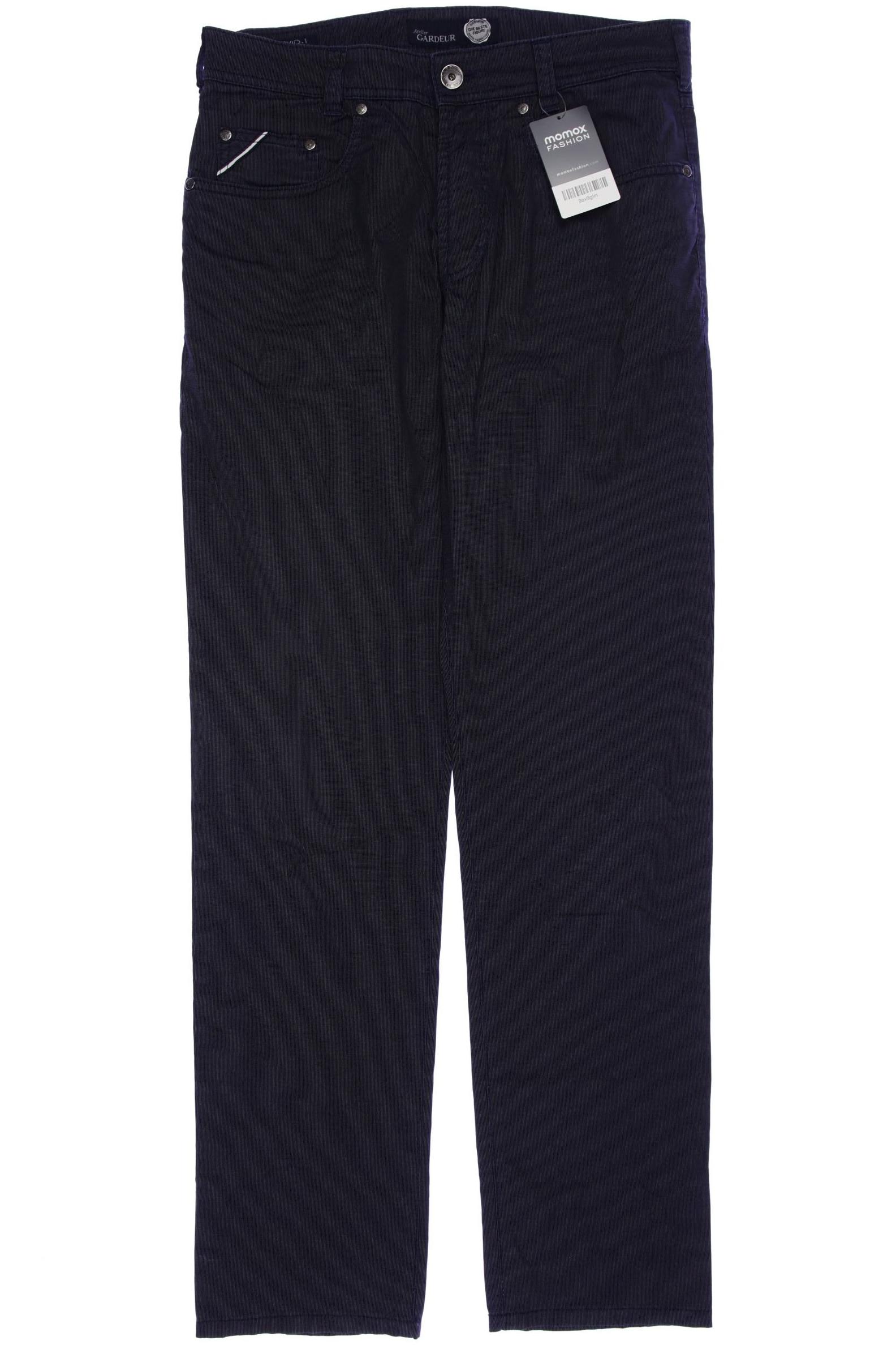 

Atelier Gardeur Herren Stoffhose, marineblau, Gr. 31
