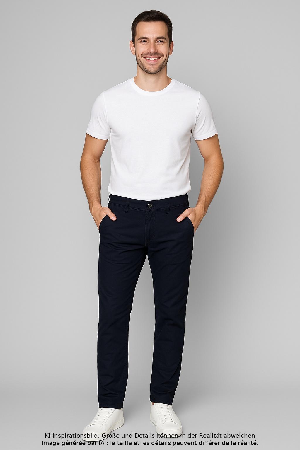 

Atelier Gardeur Herren Stoffhose, marineblau, Gr. 33