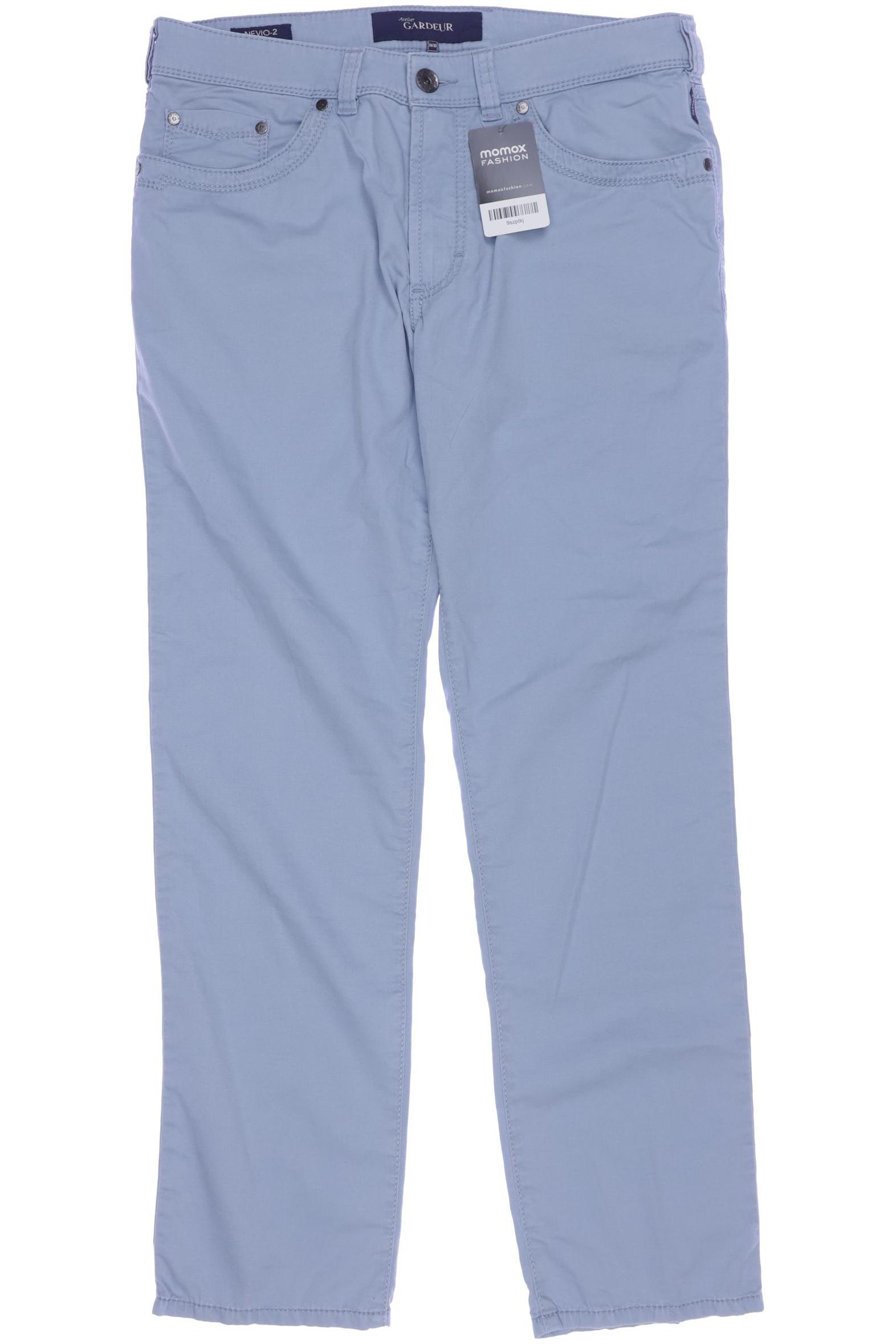 

Atelier Gardeur Herren Stoffhose, blau, Gr. 34