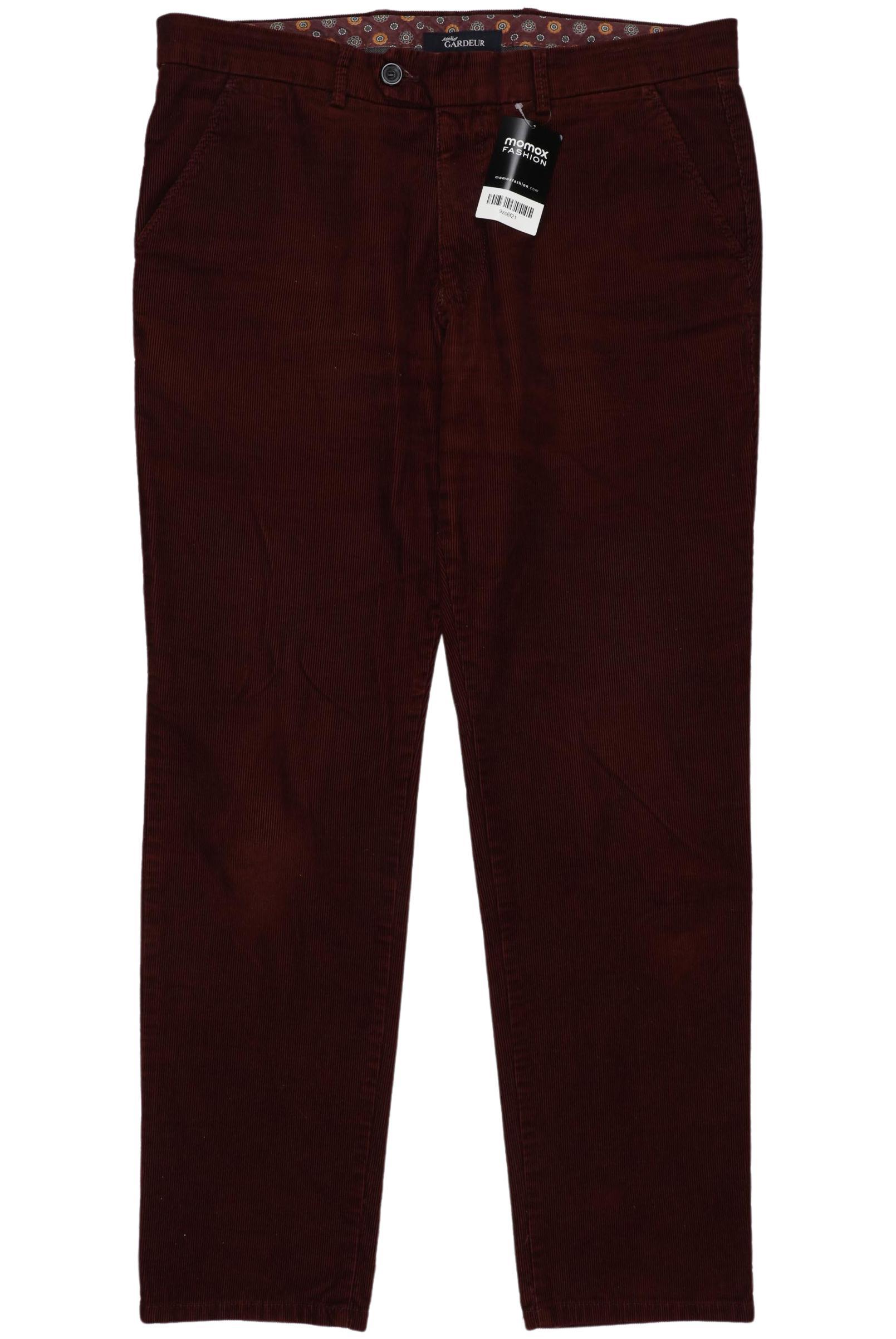 

Atelier Gardeur Herren Stoffhose, bordeaux, Gr. 24